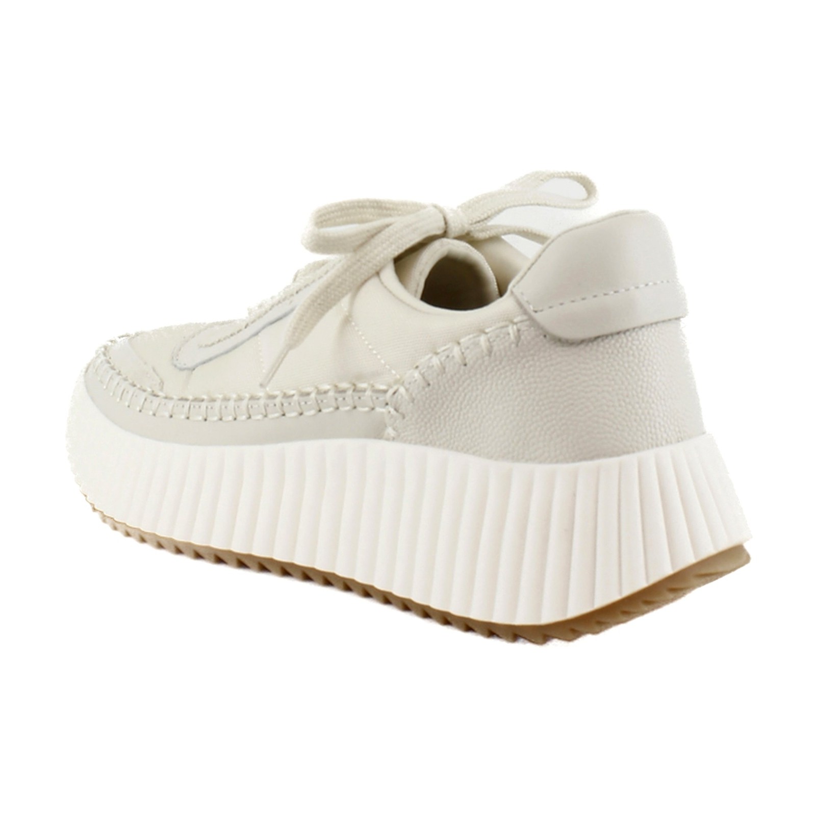 Dolce Vita Dolen Nylon Women’s Fashion Sneakers Ivory Size 9.5 M