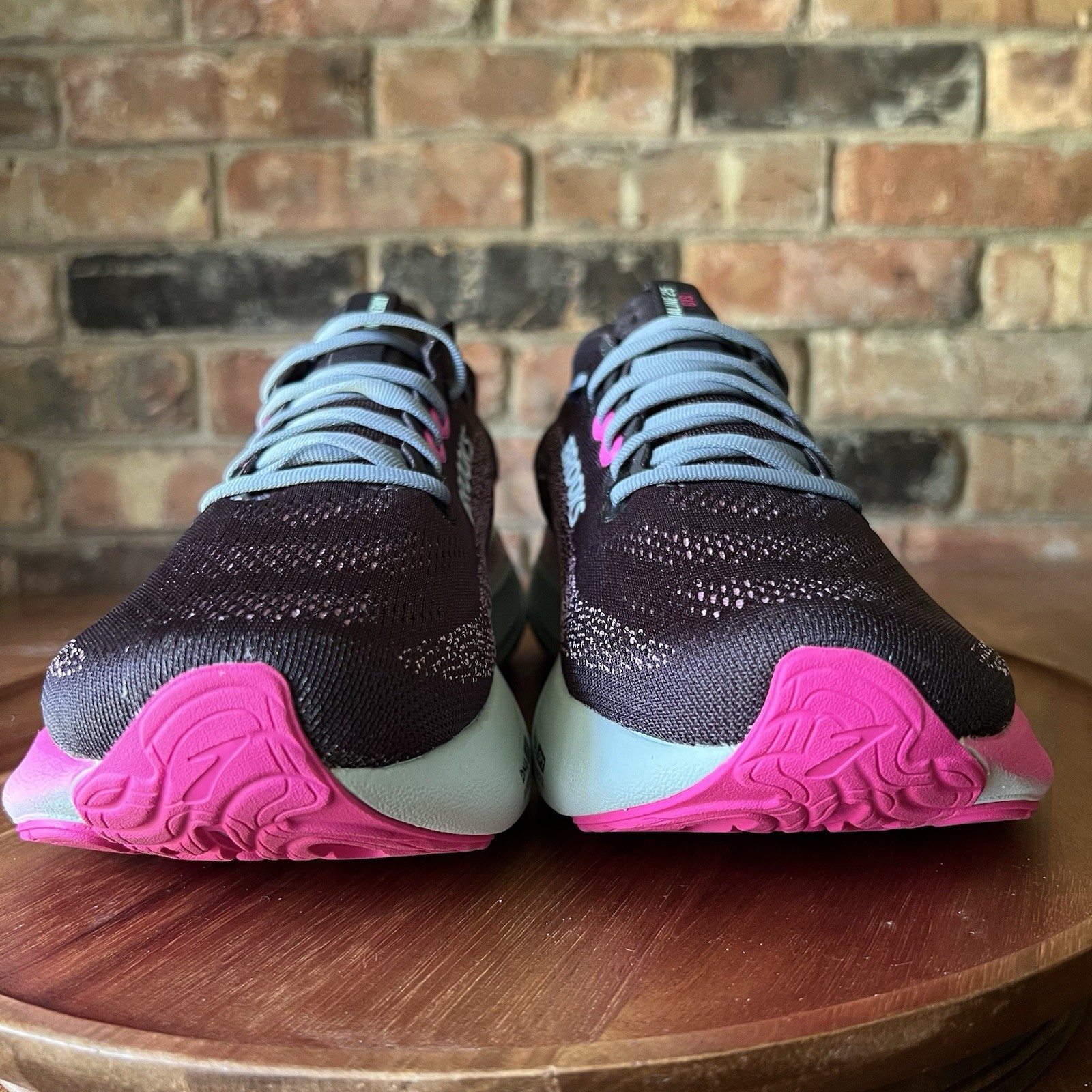 Brooks Adrenaline GTS 25 Supportive Womens 9.5 Black Pink Running Shoes Sneakers