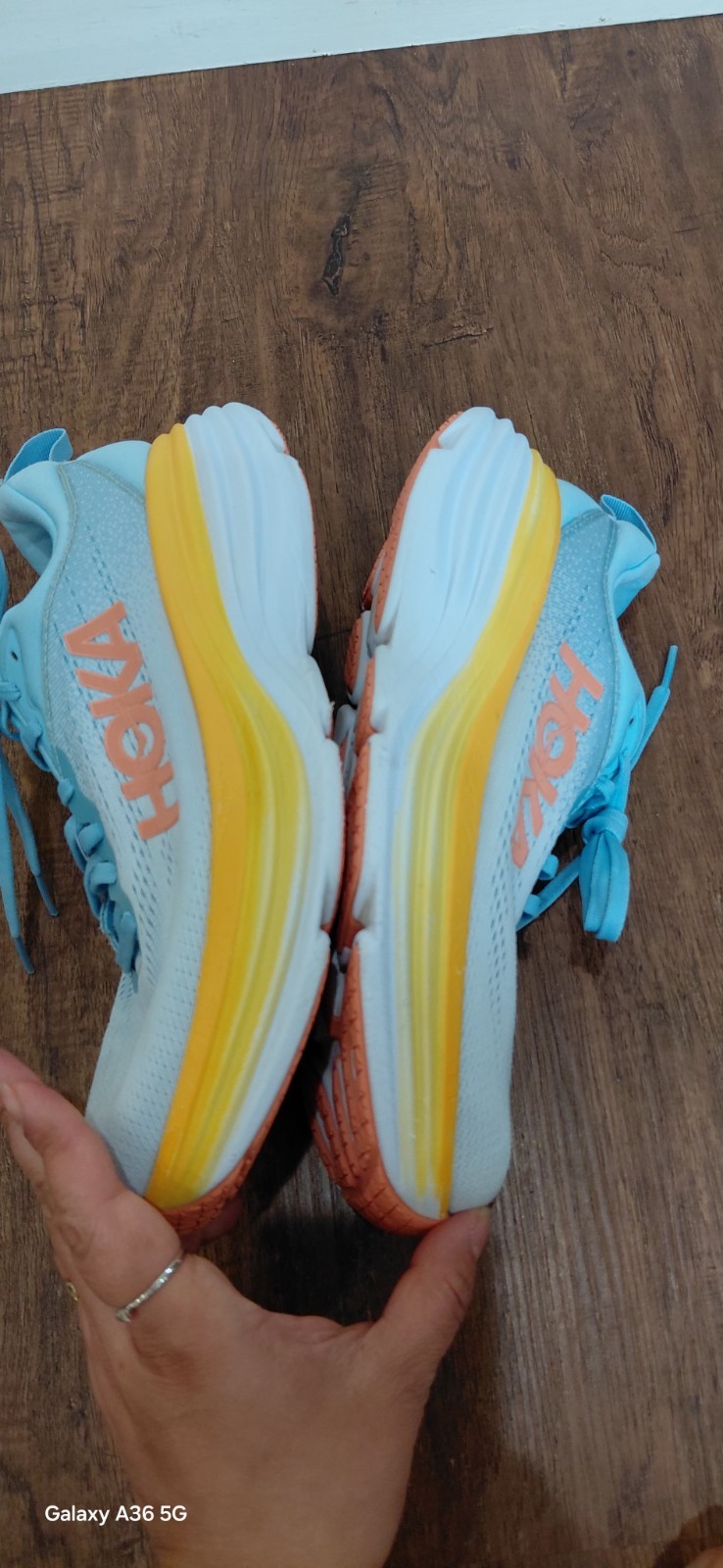 Size 9D- HOKA One One Bondi 8 Summer Song Women Sneakers