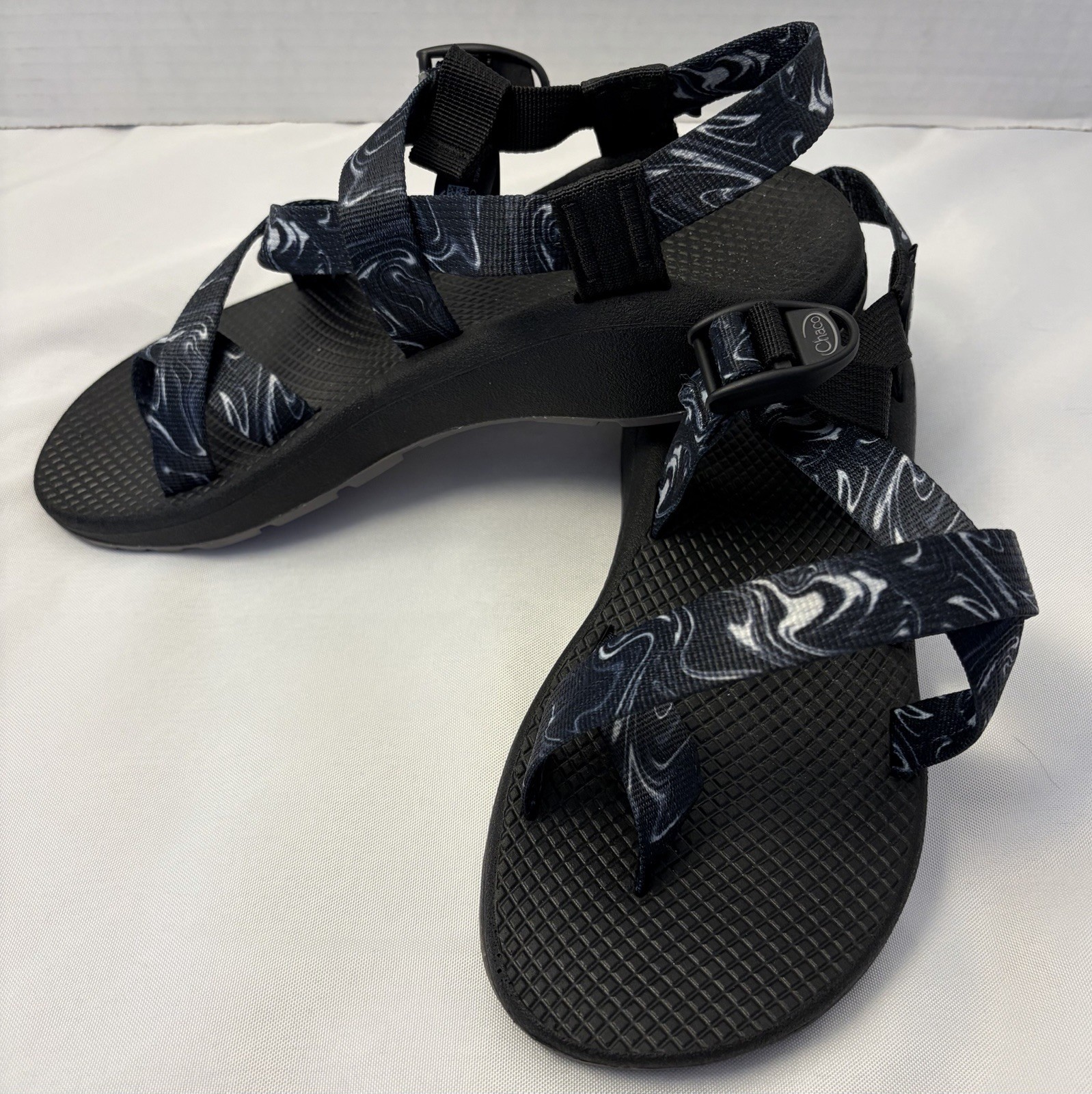 CHACO Z/2 Ascend Woodstock Cloud Navy Marbled Sandal Guitar Dove Women 9 Limited