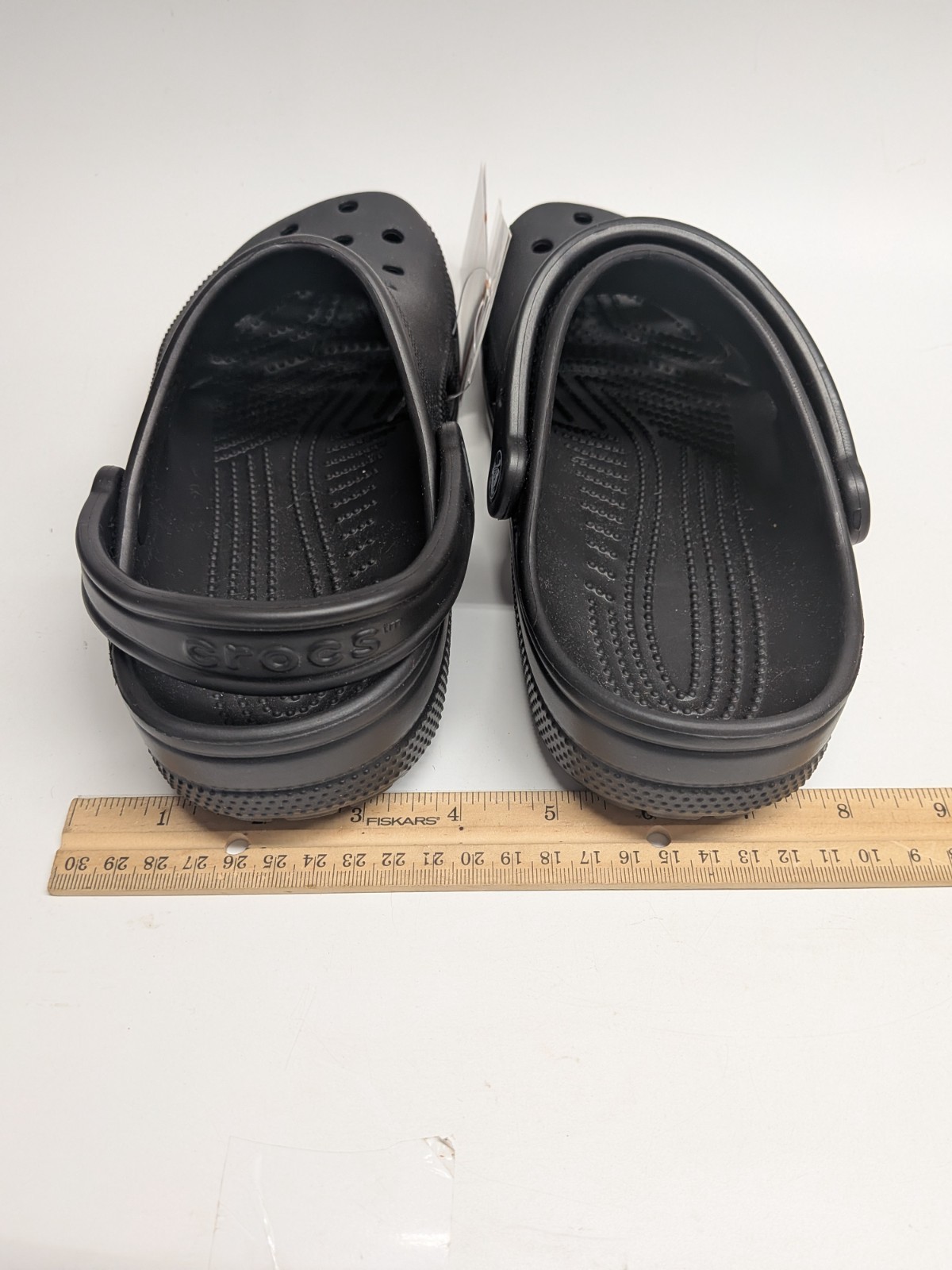 Crocs Classic Clogs – Black Womens 5 Mens 7 NWT 10001-001 Indonesia