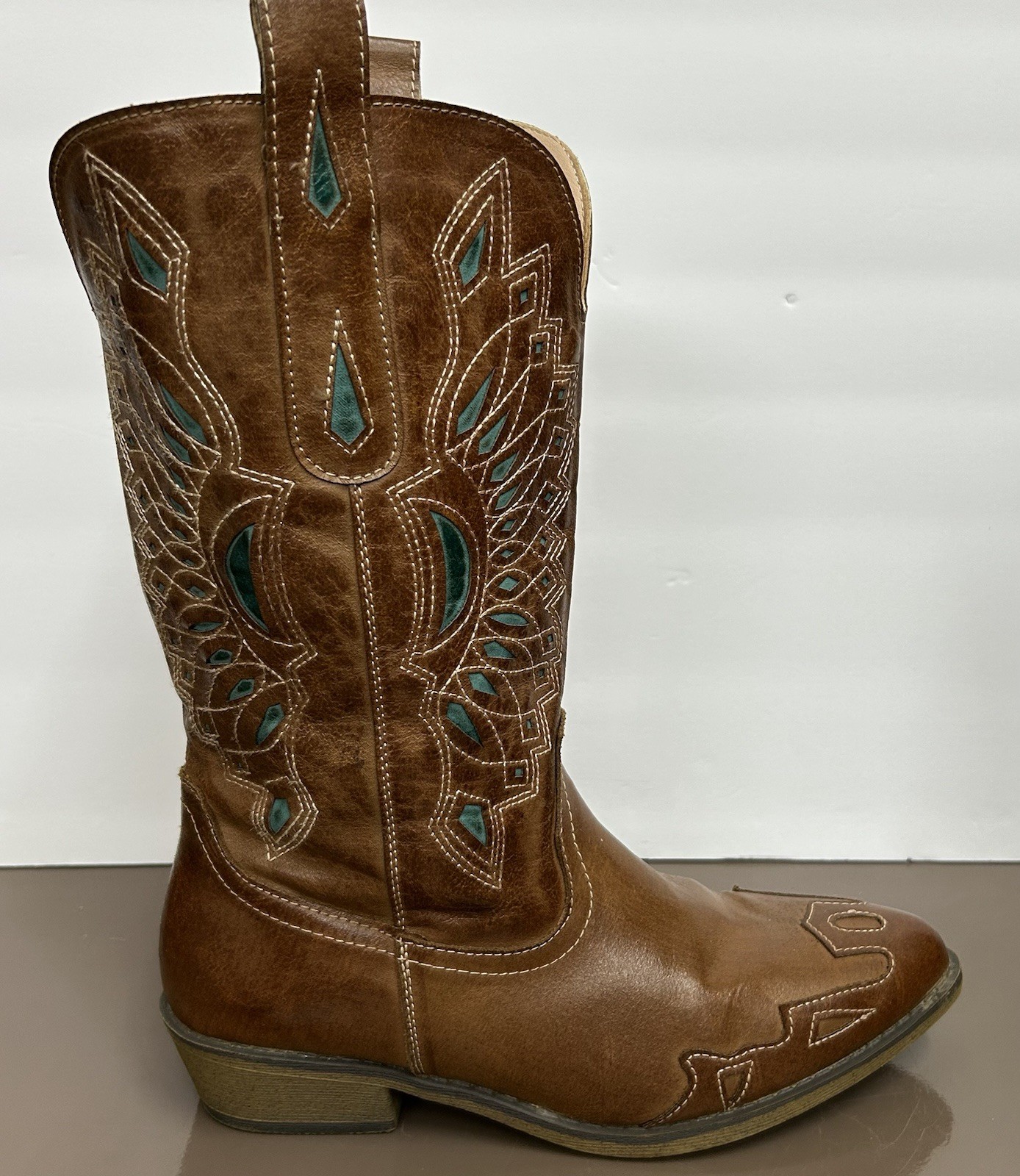Coconuts Matisse Bandalero Western Boots Women’s Size 8.5M Faux Leather upper