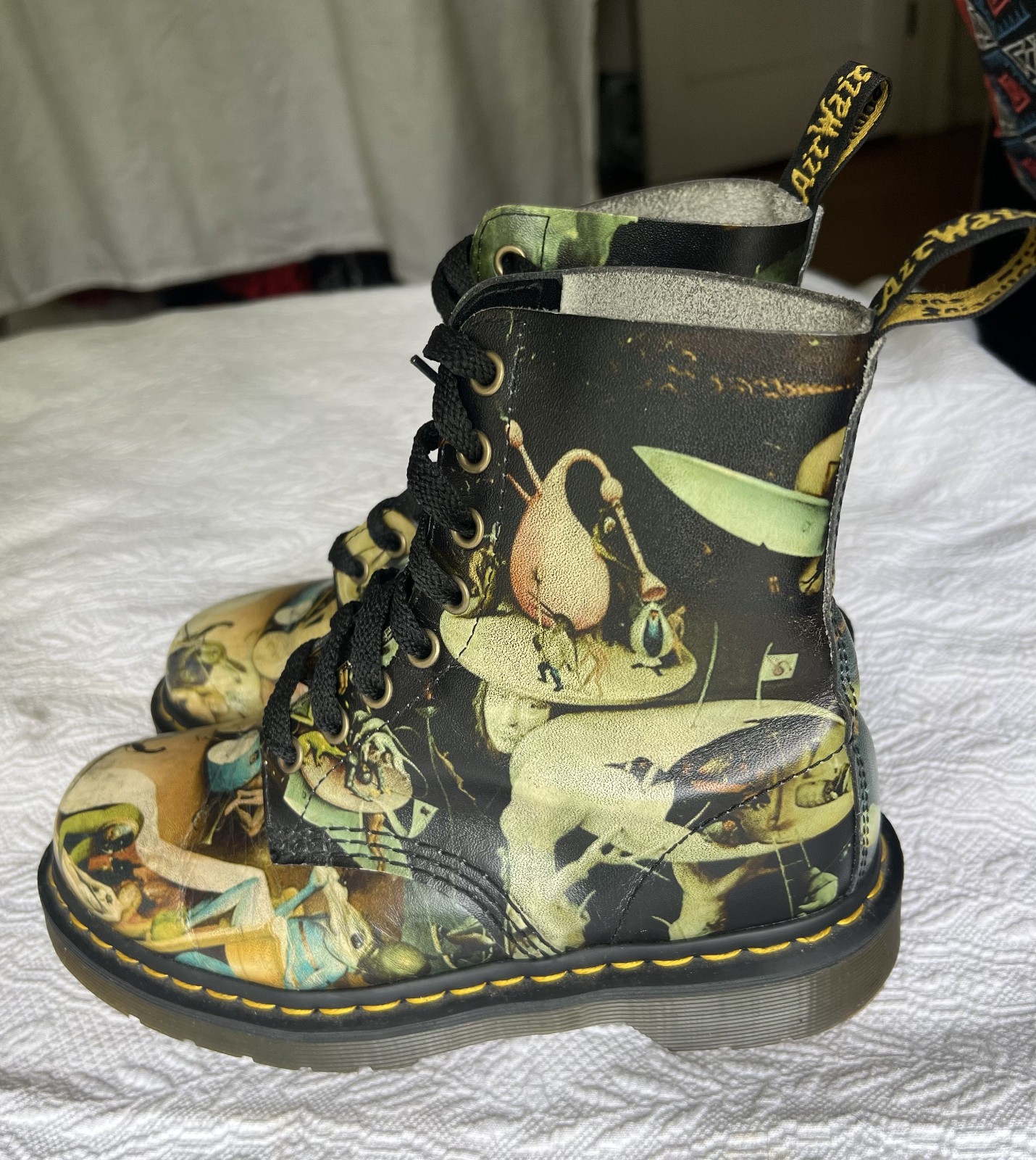 Doc Martens Pascal 1460 Hieronymous Bosch Hell Garden Earthy Delights Boots UK 4