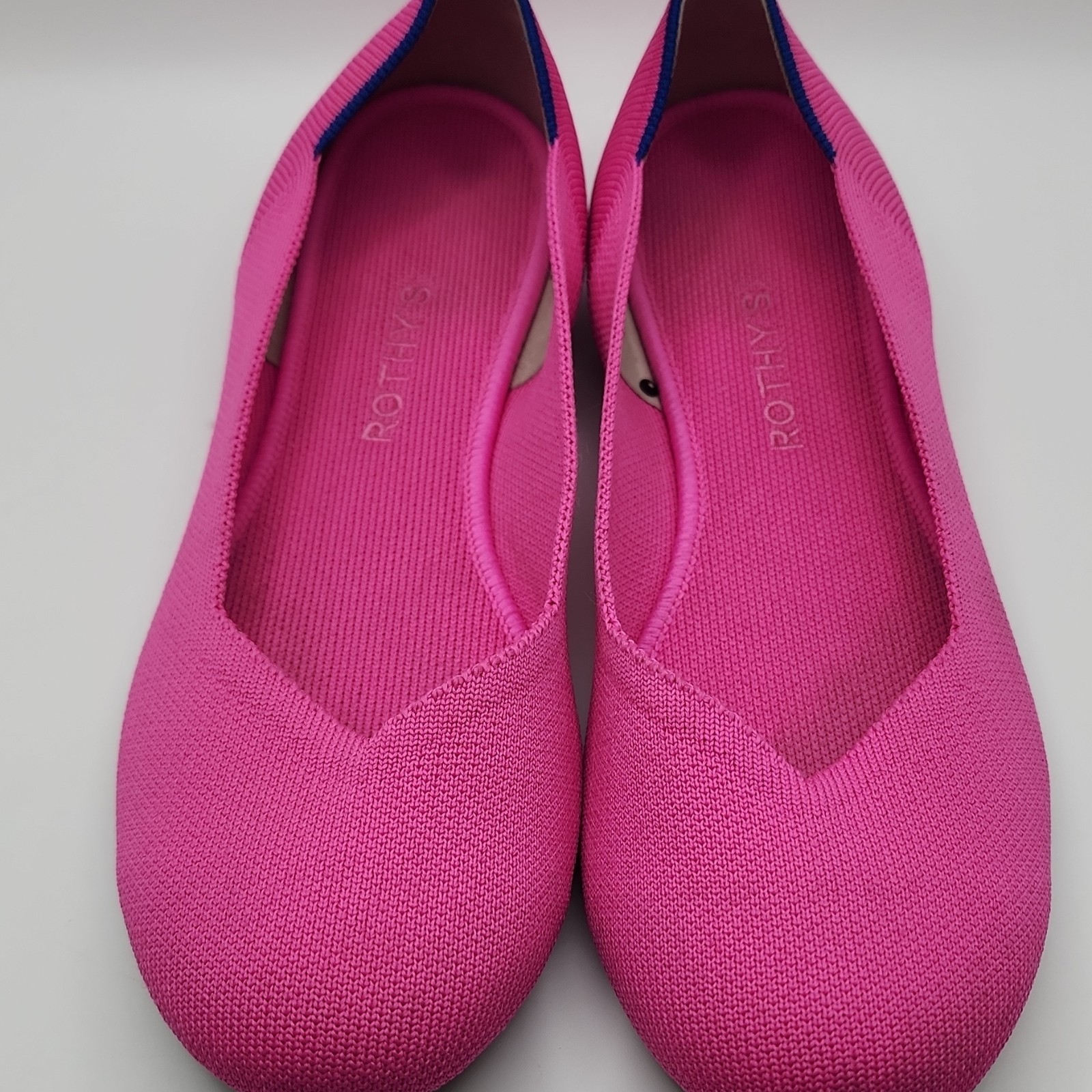 Rothy’s Pink Knit Slip-On Ballet Flat Round Toe Women’s US 10 EU 41