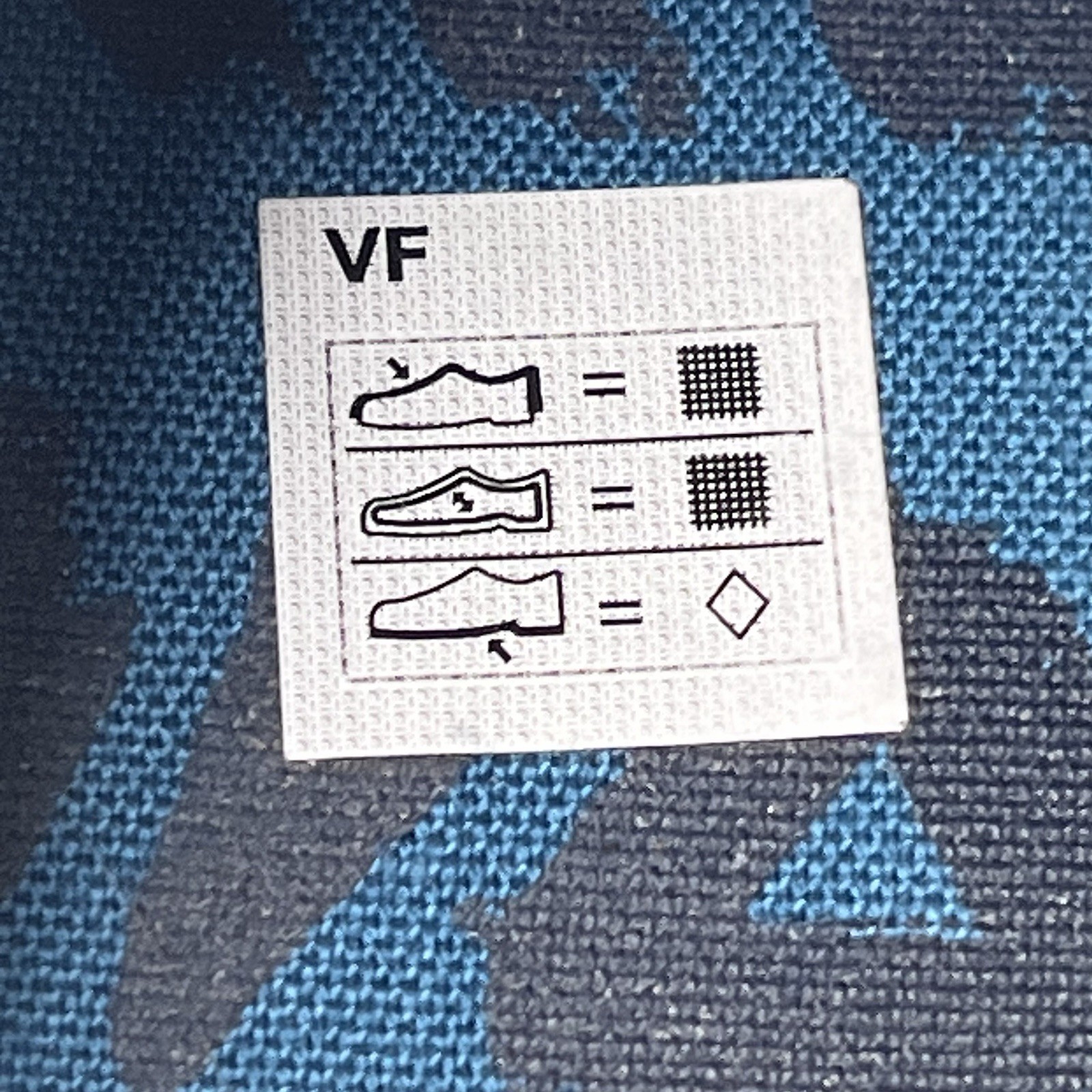 Vans Positive Vibes Warriors Blue Mesh Ultracush Skate Shoes Womens Size 7.5