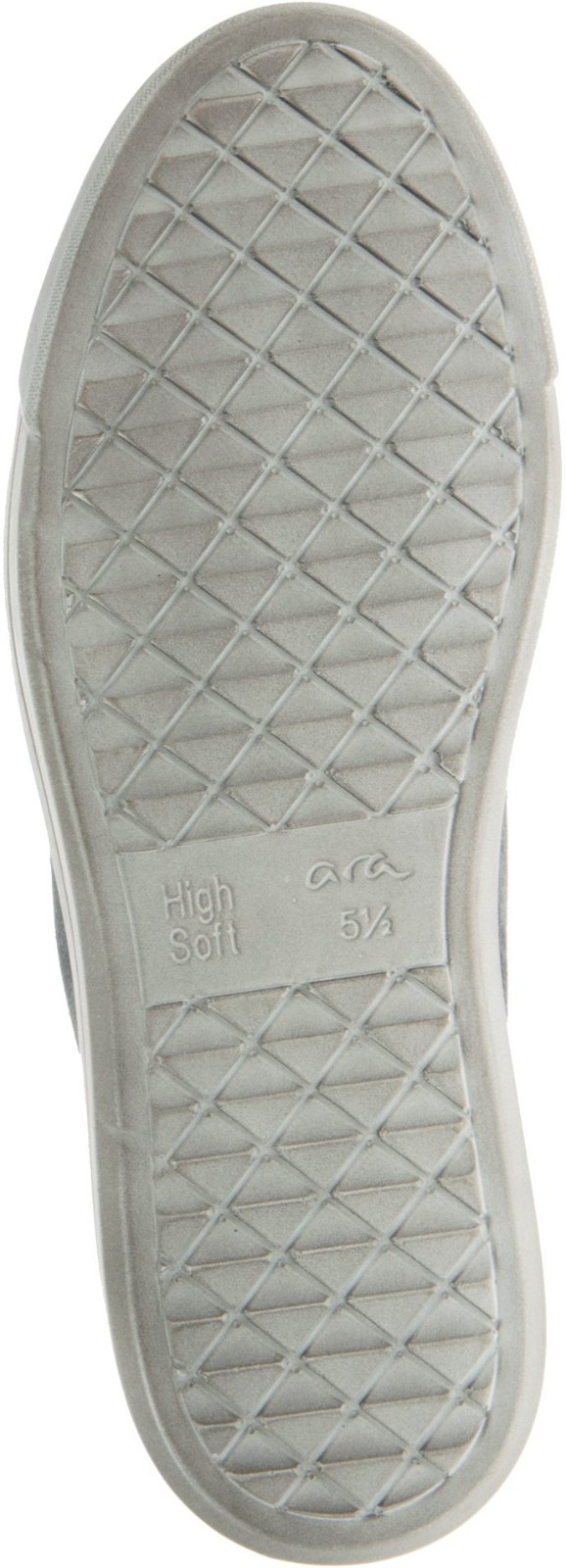 ara® Women’s 6.5 M Courtyard™ Highsoft Sneaker in Velour Graphite – $192