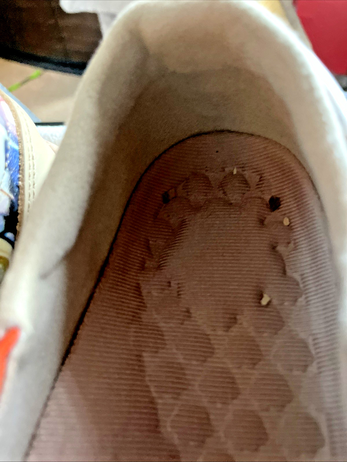 Painted Travel Loafers Artsy Boho Lightweight Casual Comfortable SlipOn Size 9.5