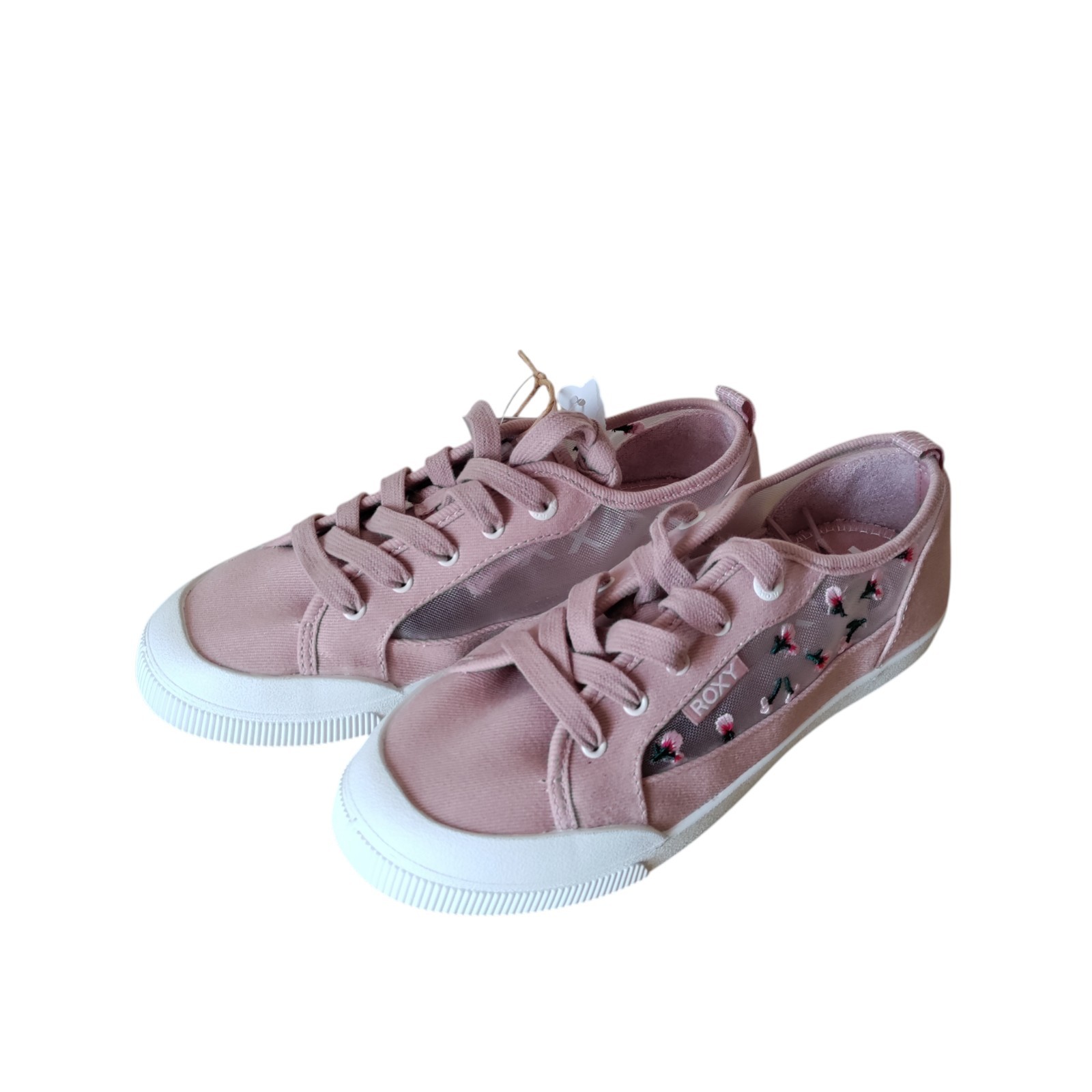 Roxy Shorebreak Lace-Up Low Top Misty Rose Light Pink Women’s Size 6 Sneakers