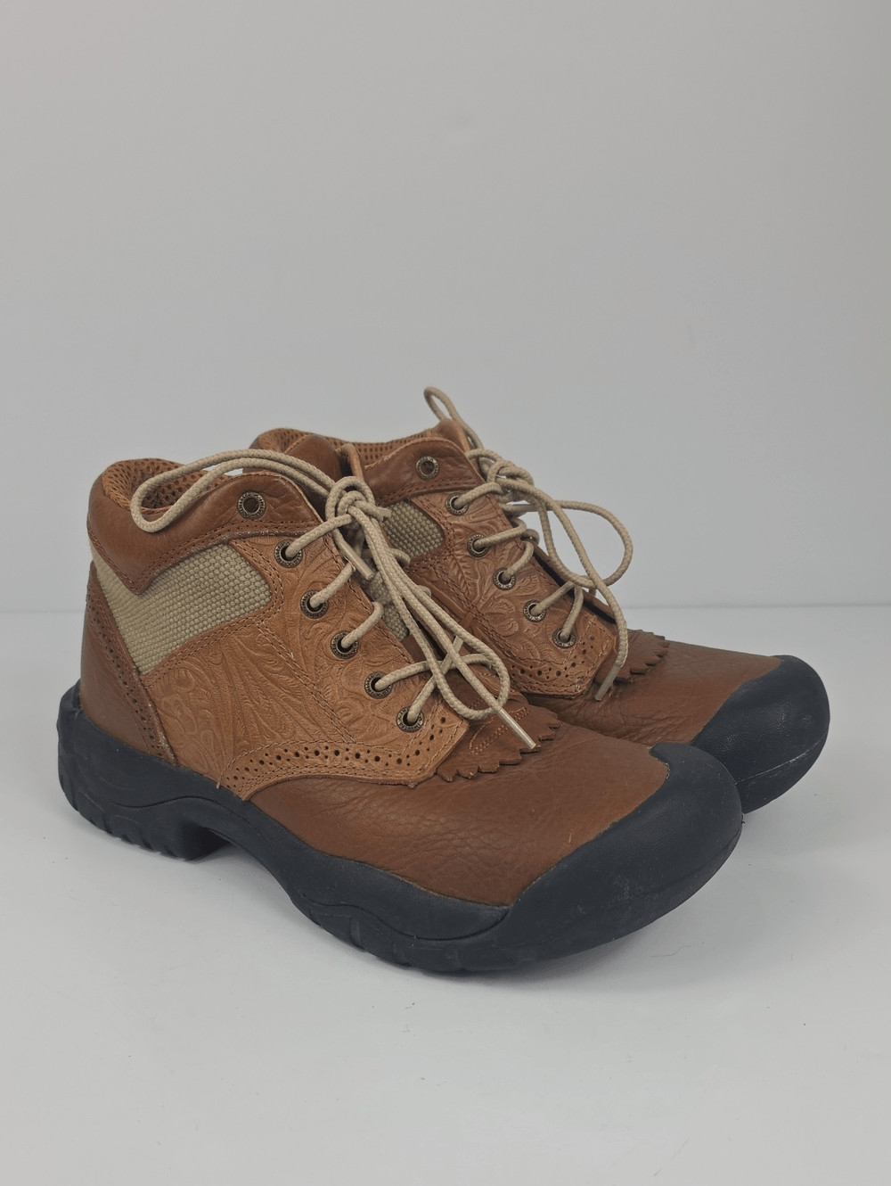 Twisted X Women’s 4″ All Around Lace-Up Hiking Work Boot Size 7.5