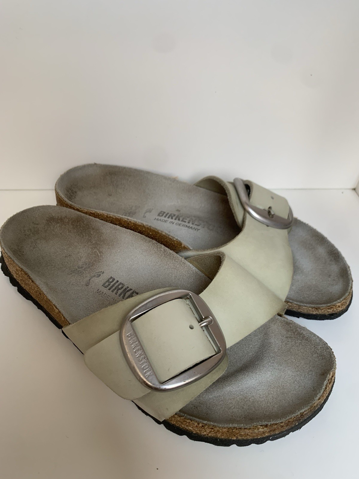 Birkenstock Madrid Big Buckle Leather Sandals EU 37 (24cm)