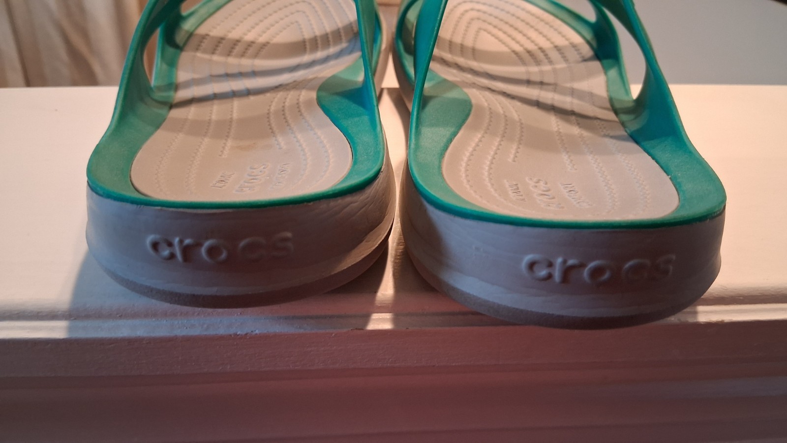 Crocs Kadee Iconic Comfort Tropical Teal Green Women’s Size 11