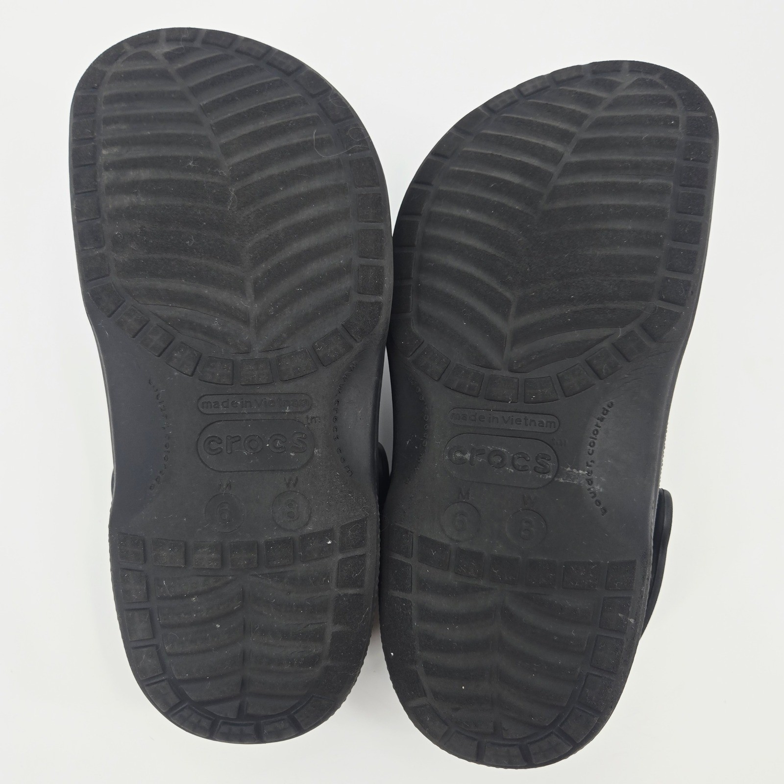 Crocs Baya Lined Clog Black Fleece Women 8 Men 6 Gorpcore Comfy Slippers Unisex