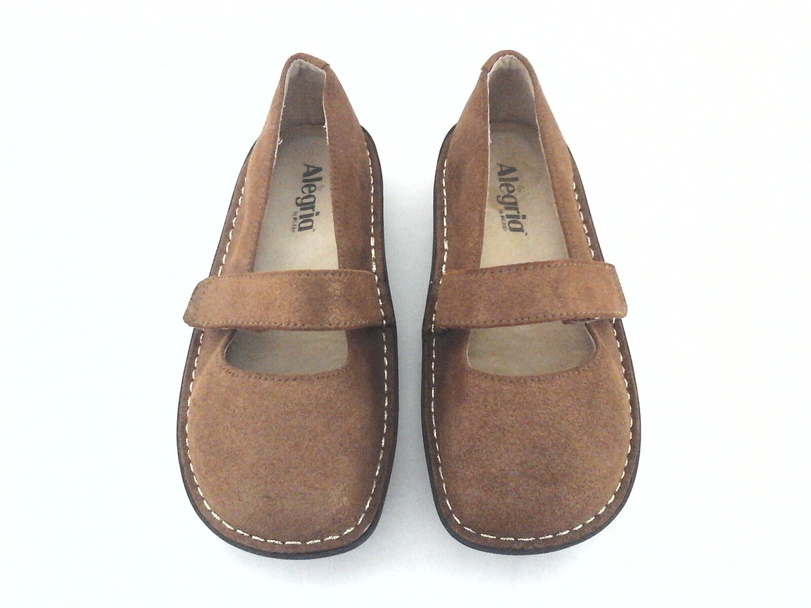 ALEGRIA FELIZ 205 Mary Jane Tan Gold Glitter Comfort US 6-6.5 EU 36 $129.95 New