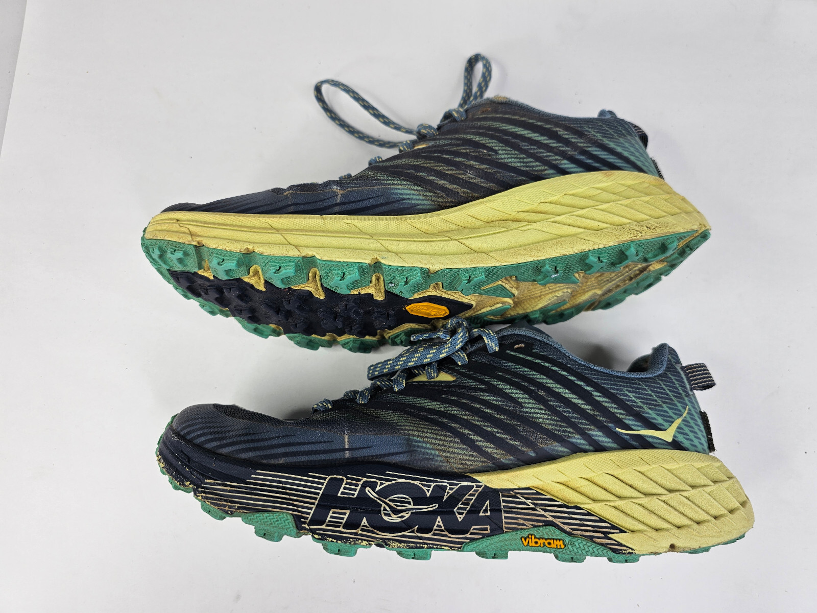 Hoka Speedgoat 4 Womens Size 9 Shoes Road Trail Running Distance Trainer Blue