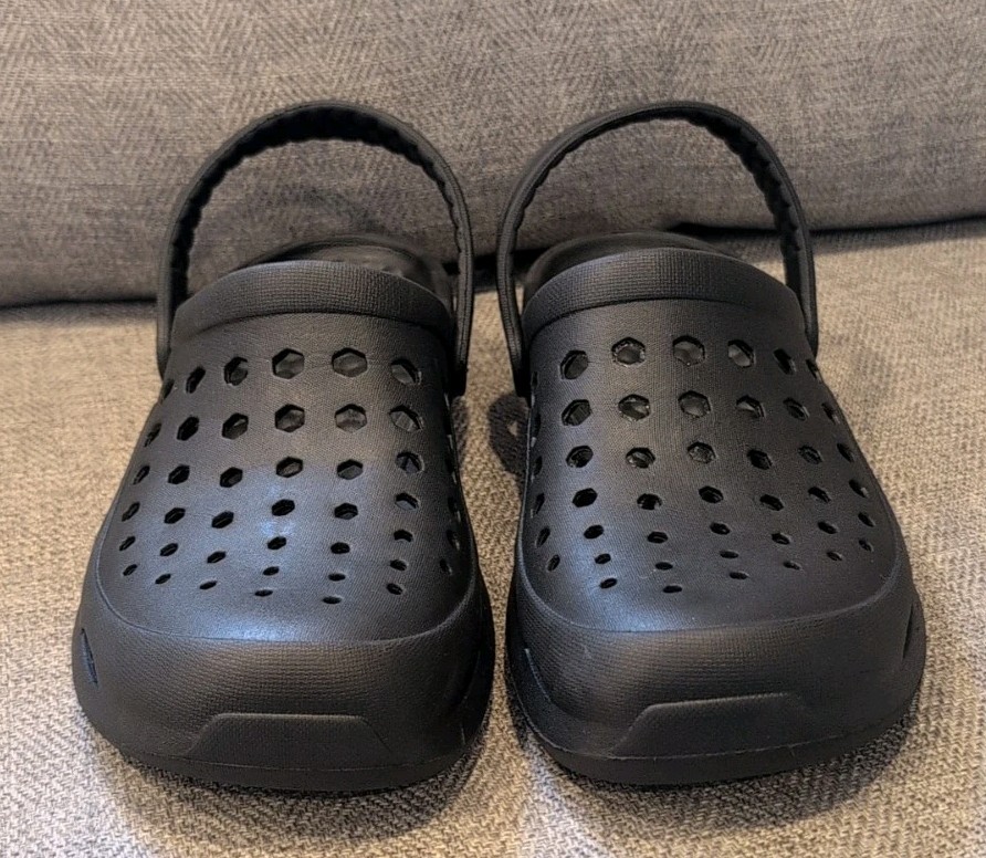 Joybees Unisex Active Clog Sandals Black Women’s Size 10 Men’s Size 8 Slip On
