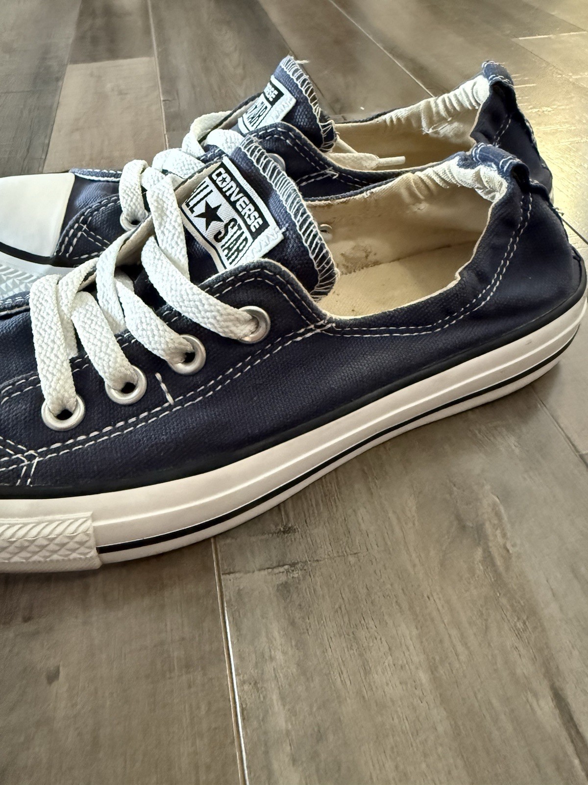 Converse All Star Low Top Canvas Navy Blue/White