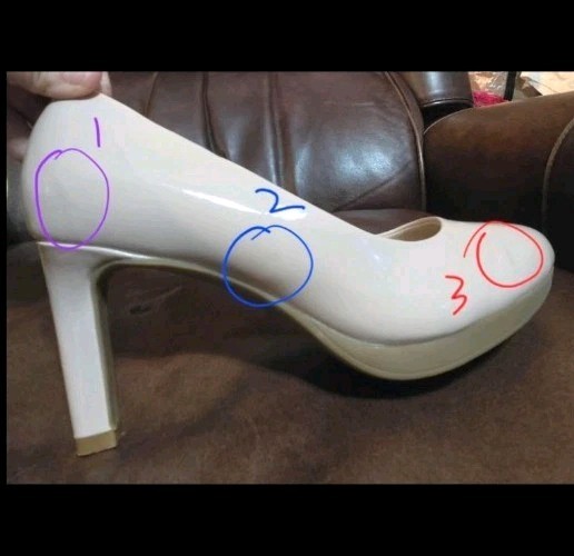 Clarks High Heels/ Pumps «Ambyr Joy» Dusty Rose {Nude Pink} Patent Leather Sz 8W