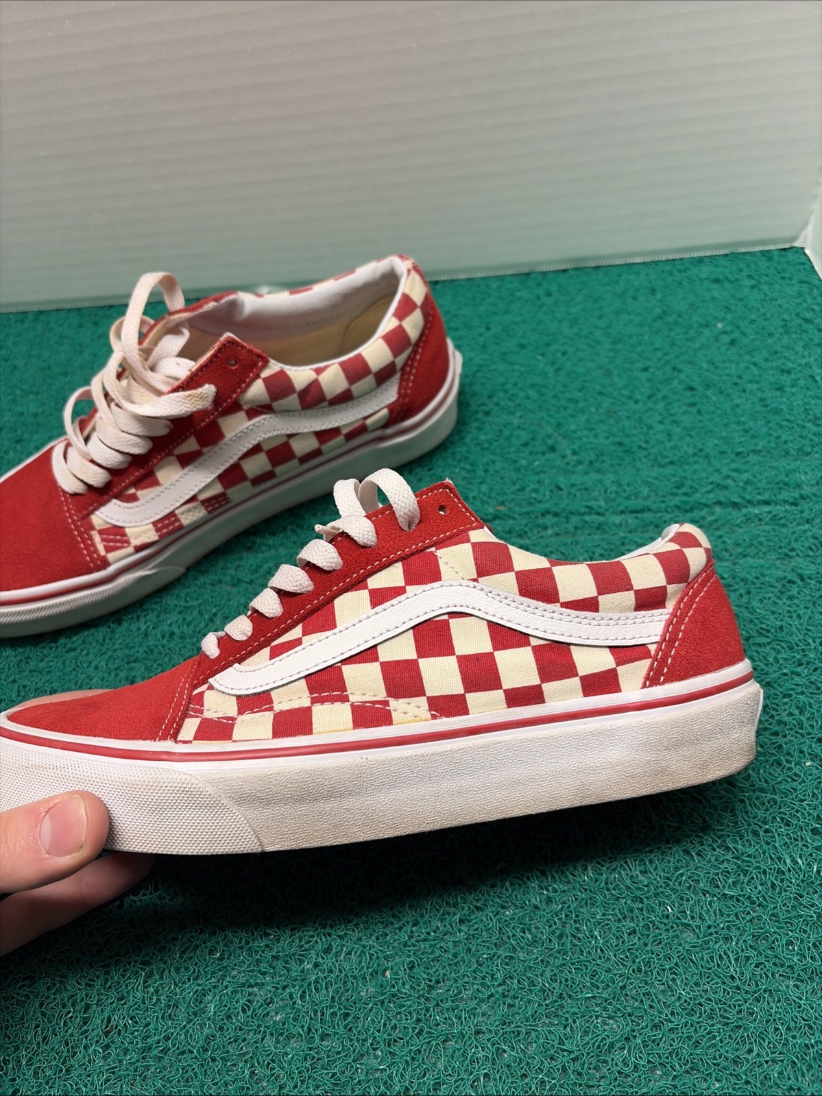 VANS UNISEX CHECK SKATE SKATEBOARD SHOES SNEAKERS 500714: WOMEN 8.5, MEN 7