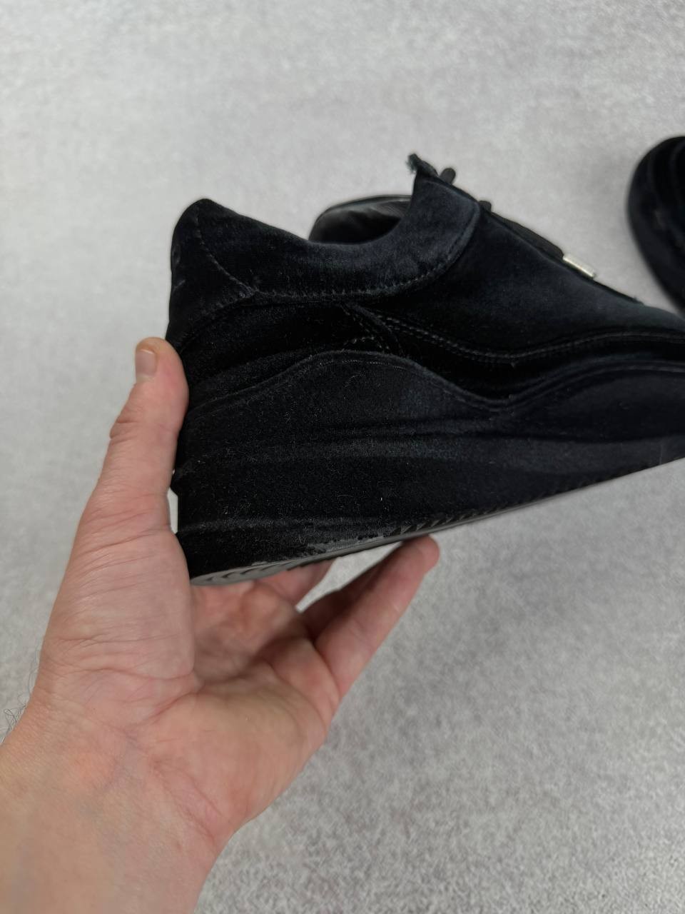 Filling Pieces Low Eva Velvet Black Sneakers Size 38 Duties Paid (USA)