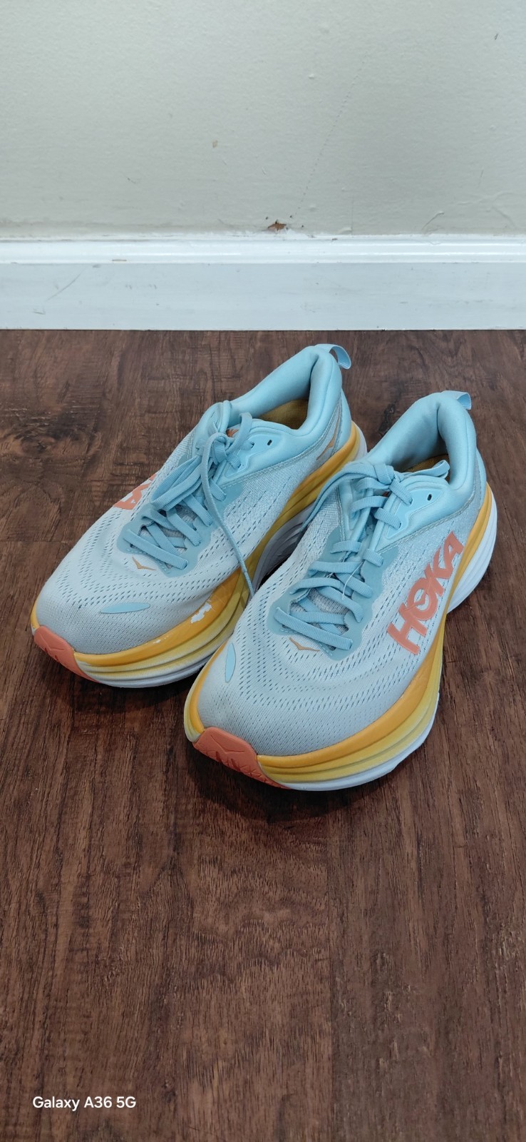 Size 9D- HOKA One One Bondi 8 Summer Song Women Sneakers