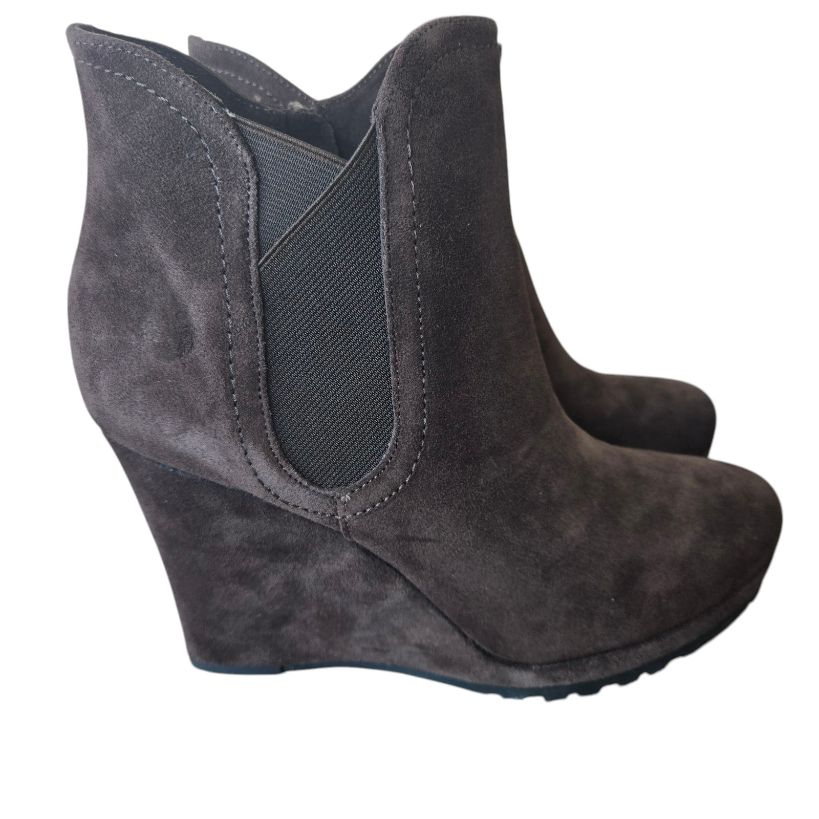 Vaneli Jara Wedge Suede Bootie Size 10 New