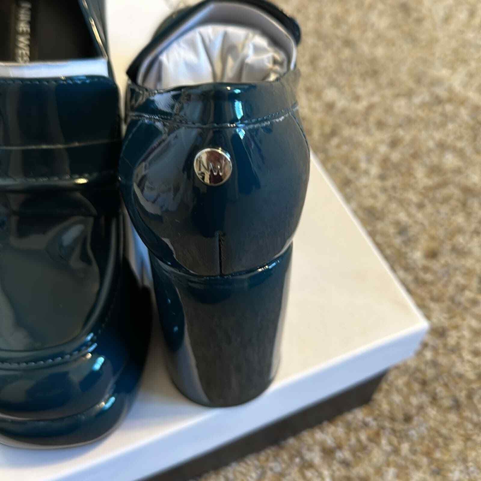 NIB-Nine West Square Toe Casual Style Street Style Plain Block Heels