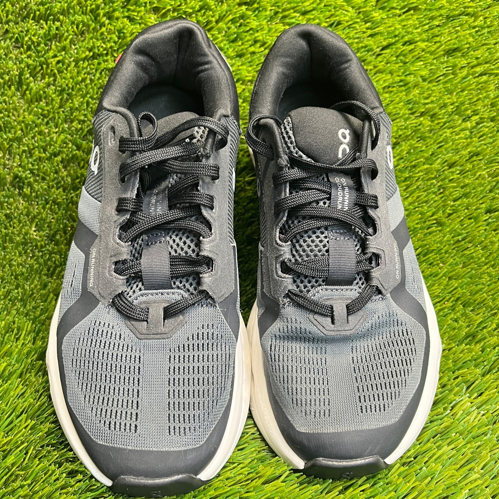 On Cloudrunner 2 Eclipse Black Womens Size 6.5 Walking Running Shoes Sneakers