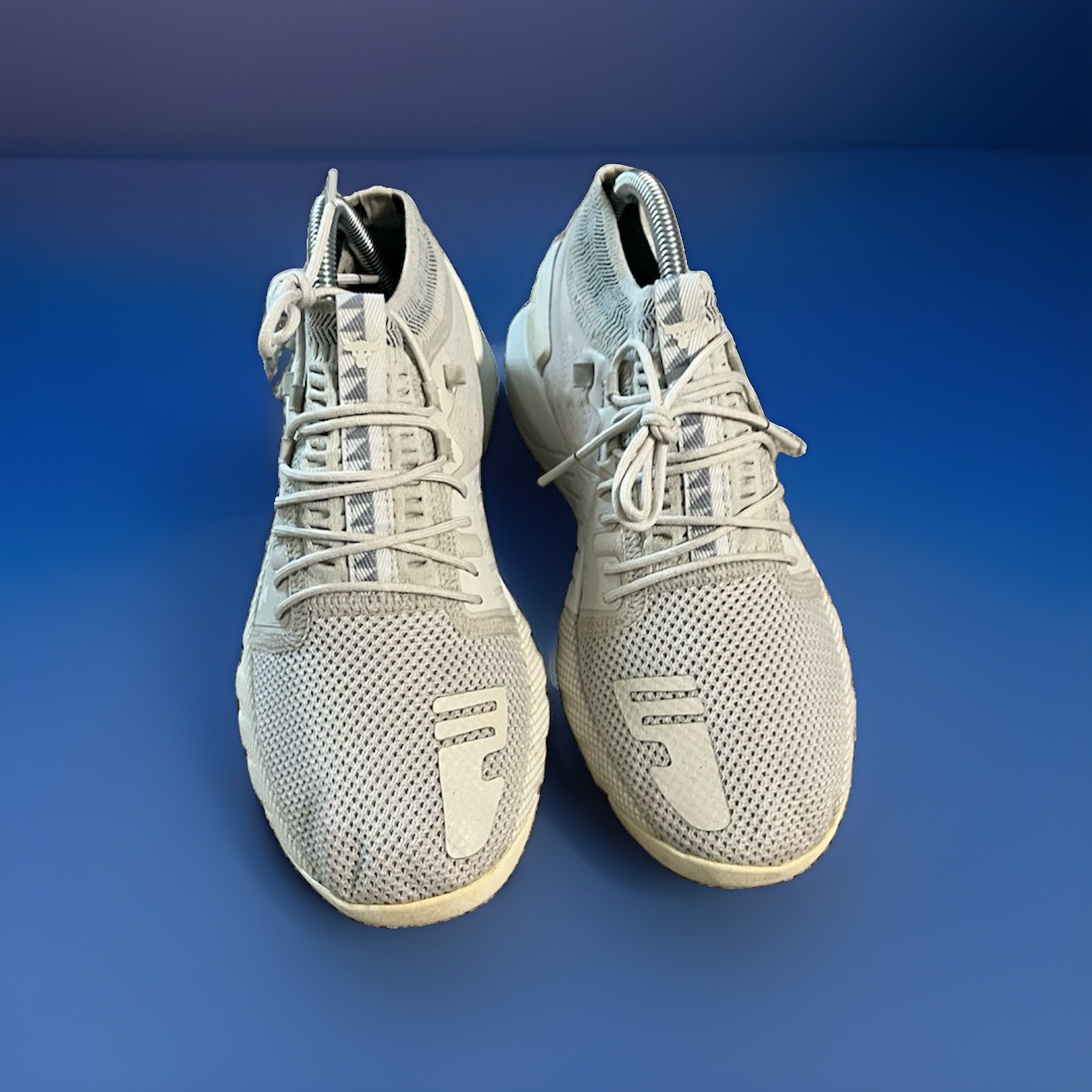 Under Armour Project Rock 2 Women’s Low Top Lace-Up Off White sz 7.5 **NO BOX**
