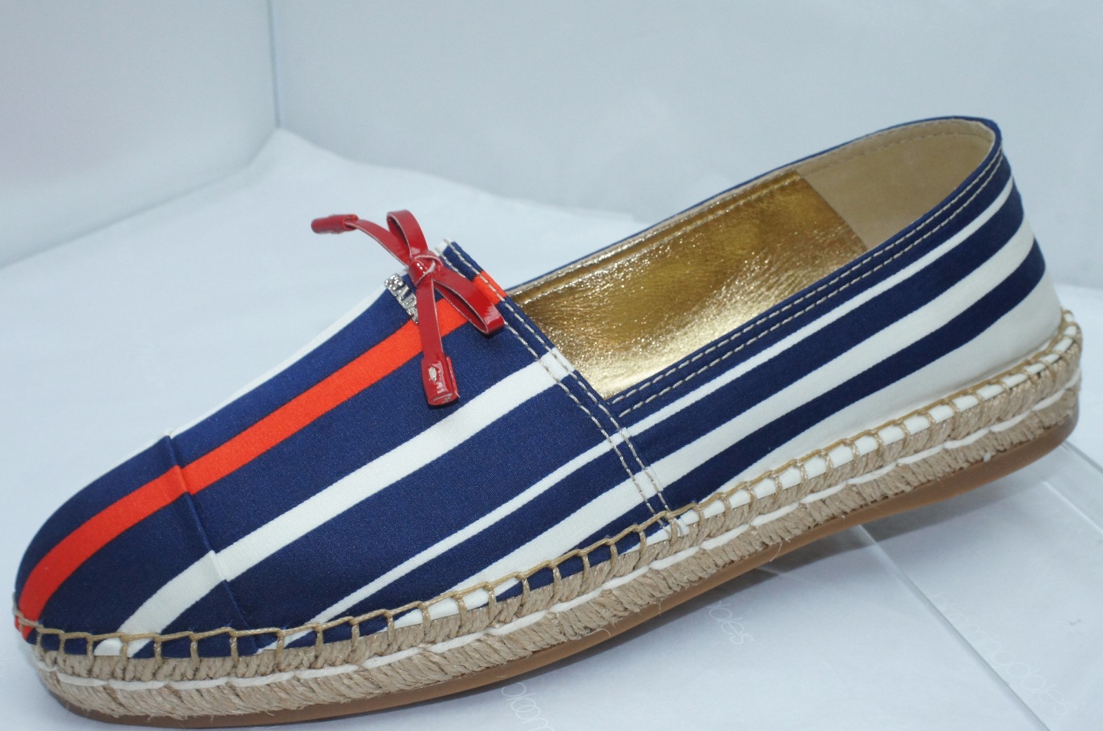 New Prada Women’s Shoes Espadrilles Size 37 Flats Calzature Donna Blue