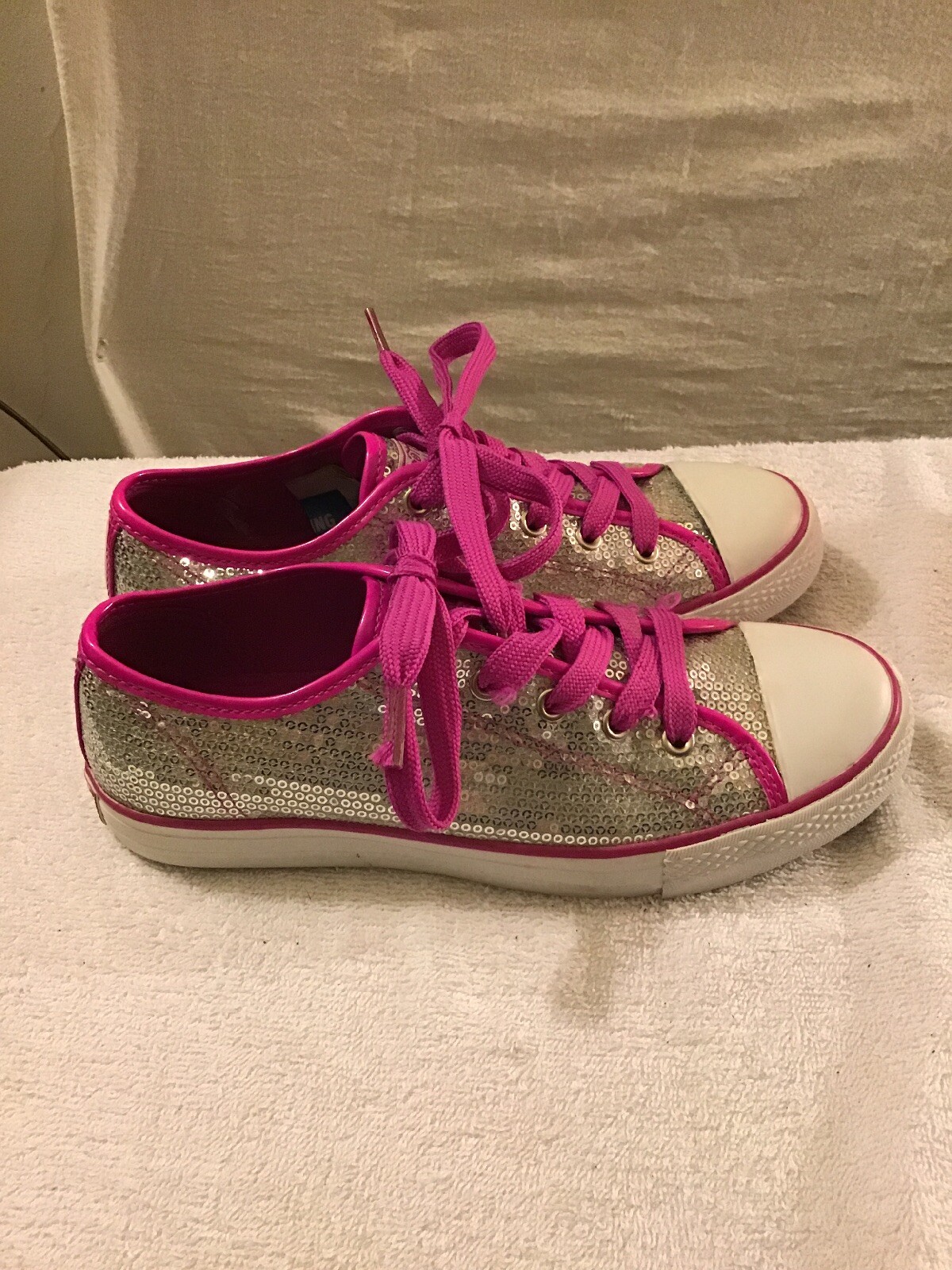 GOTTA FLURT Women’s Sneakers Purple & Silver size 8M