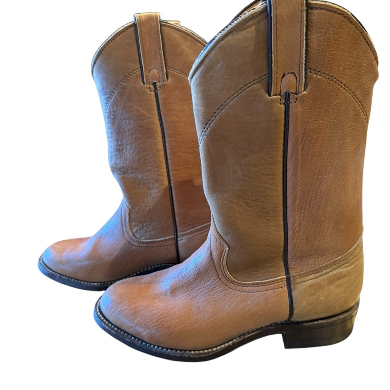 Wrangler Women’s 6M Light Brown Leather Boots