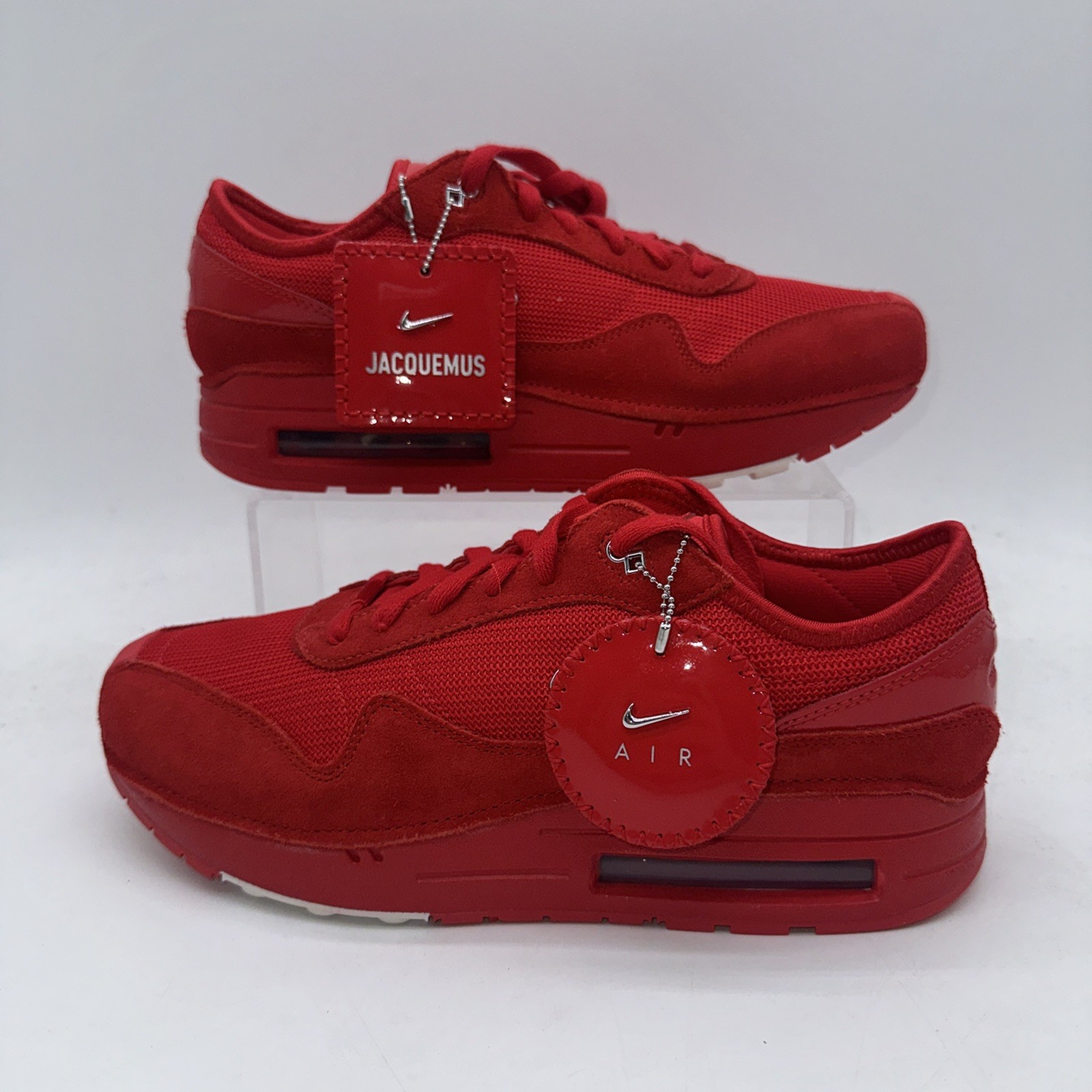 Nike Women’s Size 11 Air Max 1 SP (HM6690 600) Red Running Sneaker