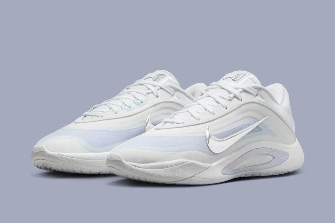 Nike A’One OG Pearl Summit White Basketball Sneakers FZ8605-100 Womens Size