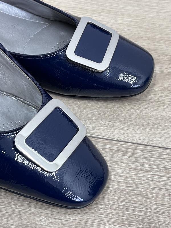 women macaw heels navy leather 39