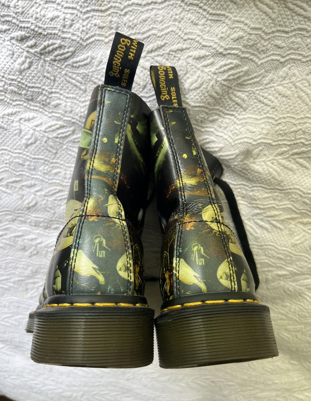 Doc Martens Pascal 1460 Hieronymous Bosch Hell Garden Earthy Delights Boots UK 4