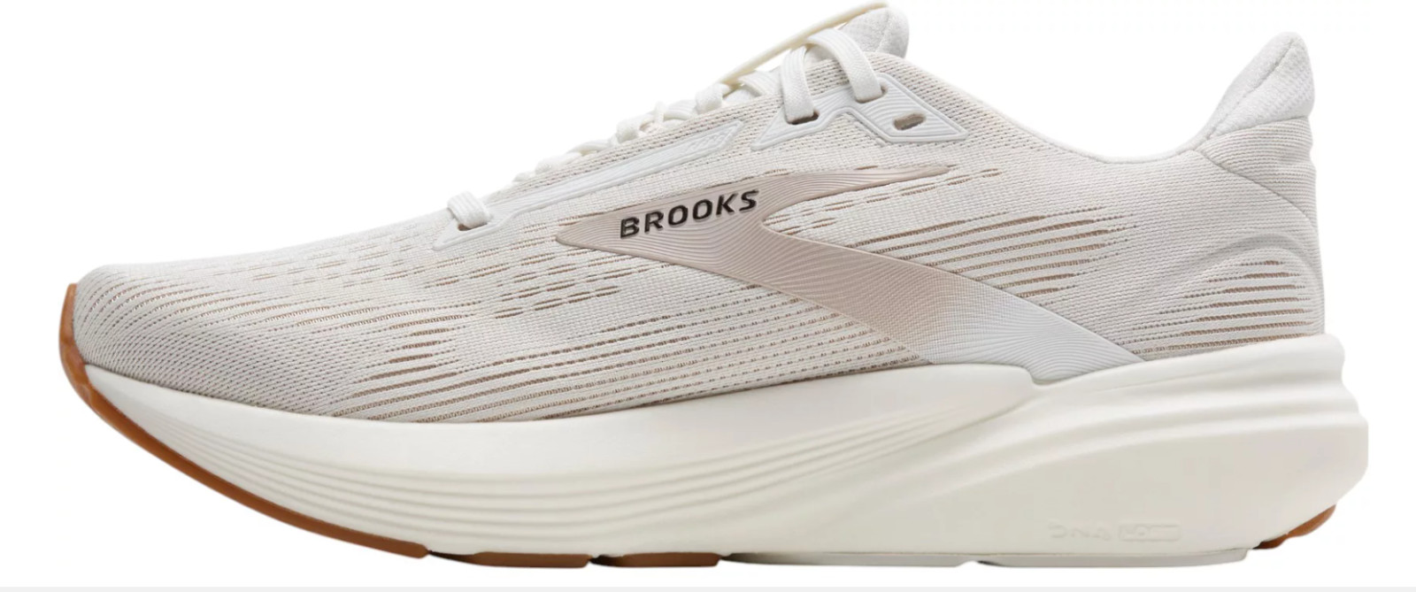 Brooks Revel 8 Women’s White Gray Cushioned Running Shoes DNA LOFT