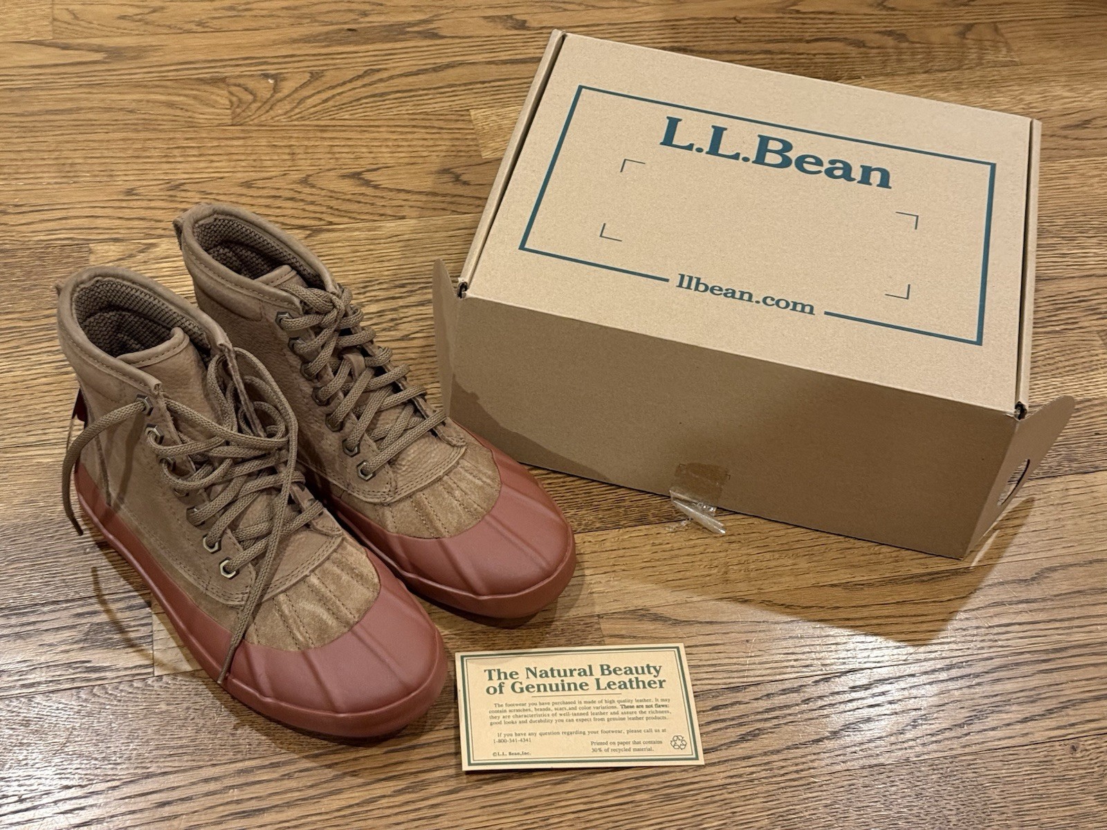 LL Bean Women’s Bar Harbor Duck Boots (517497) Size: 7 Medium – NEW