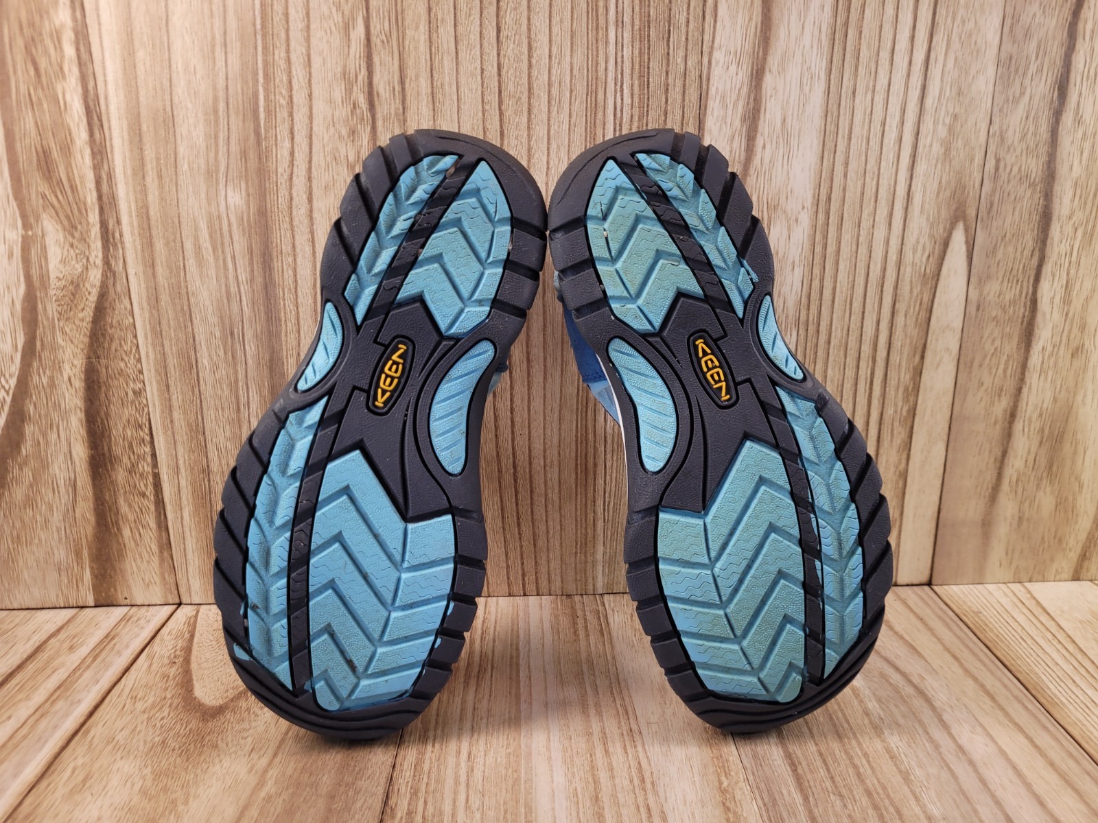 Keen Sport Sandals Women Size 8.5 Venice H2 Fisherman Blue Comfort Hiking READ