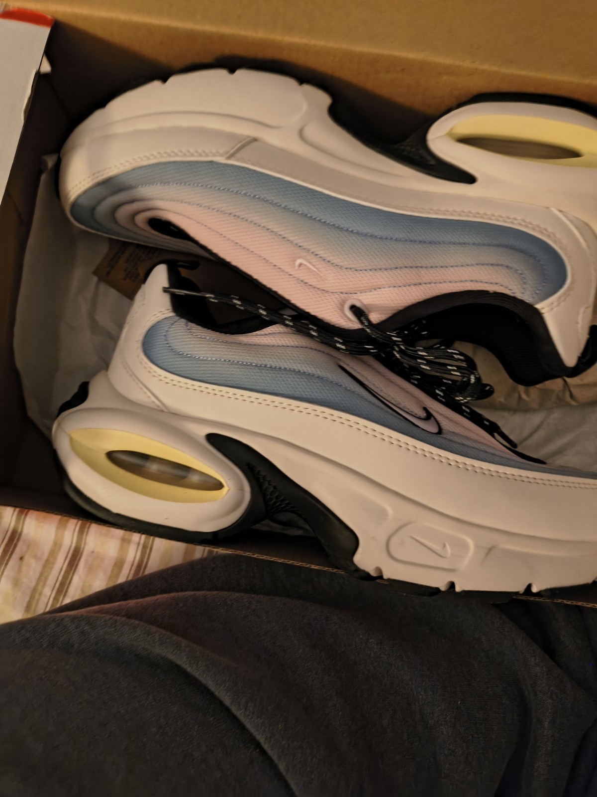 Nike Air Max 97 Futura Women’s Low Top Lace-Up Cushioned Sneaker HV5761-133