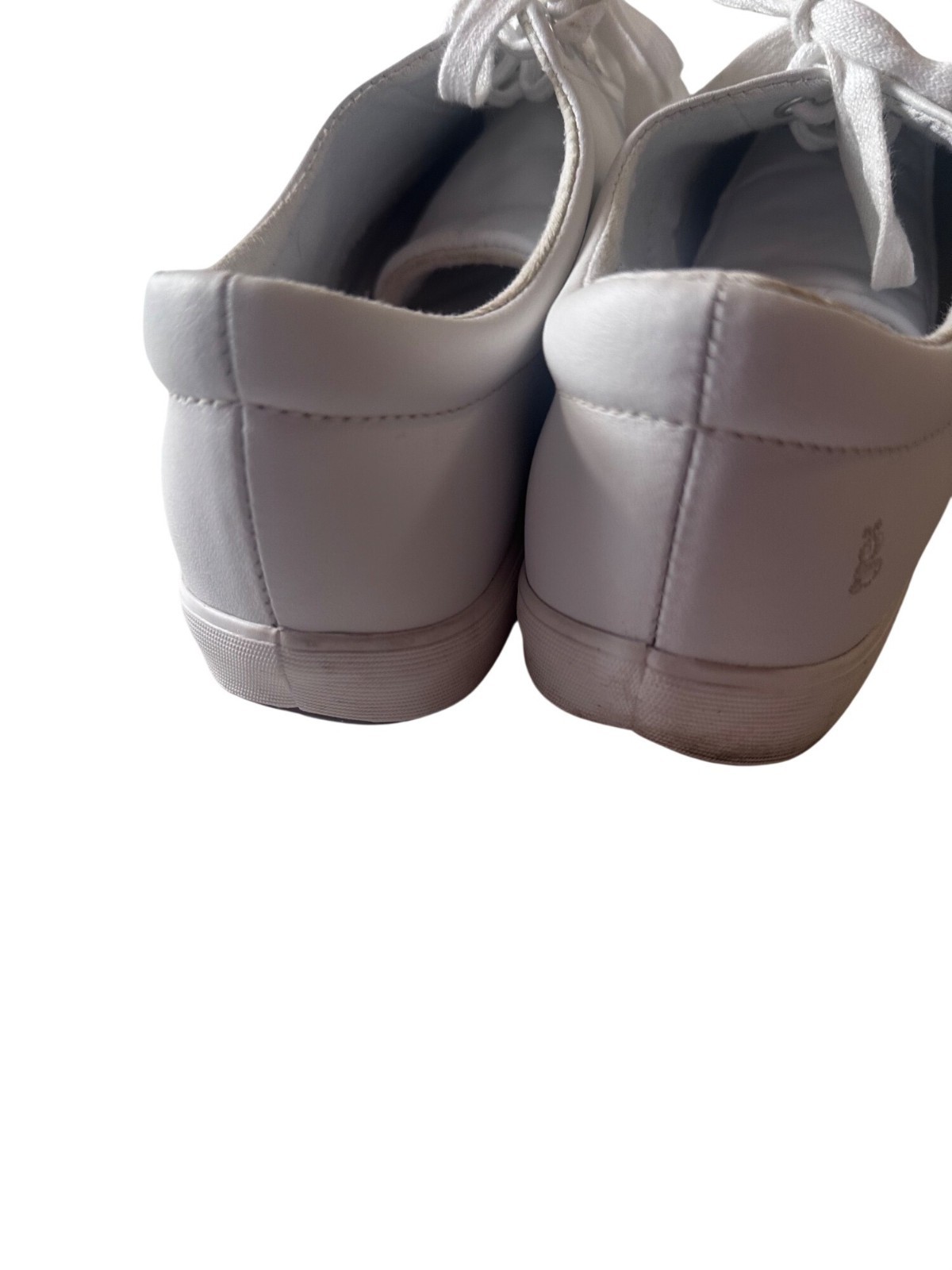 Grasshoppers ortholite white leather sneakers size 10M