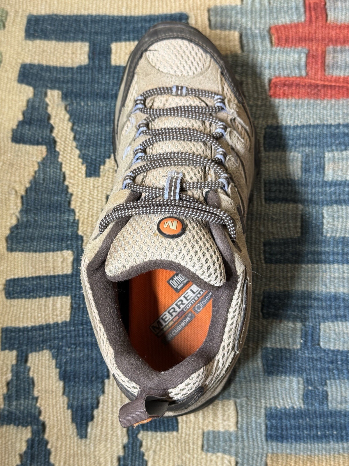 MERRELL Moab Waterproof ‘Dusty Olive’ Women’s Size 7.5 J88796 Hiking Shoes