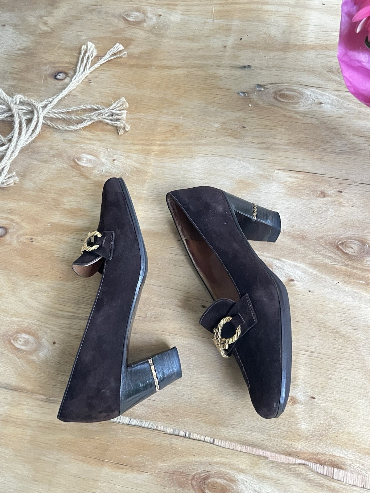 Celine vintage loafer pumps brown | size 36