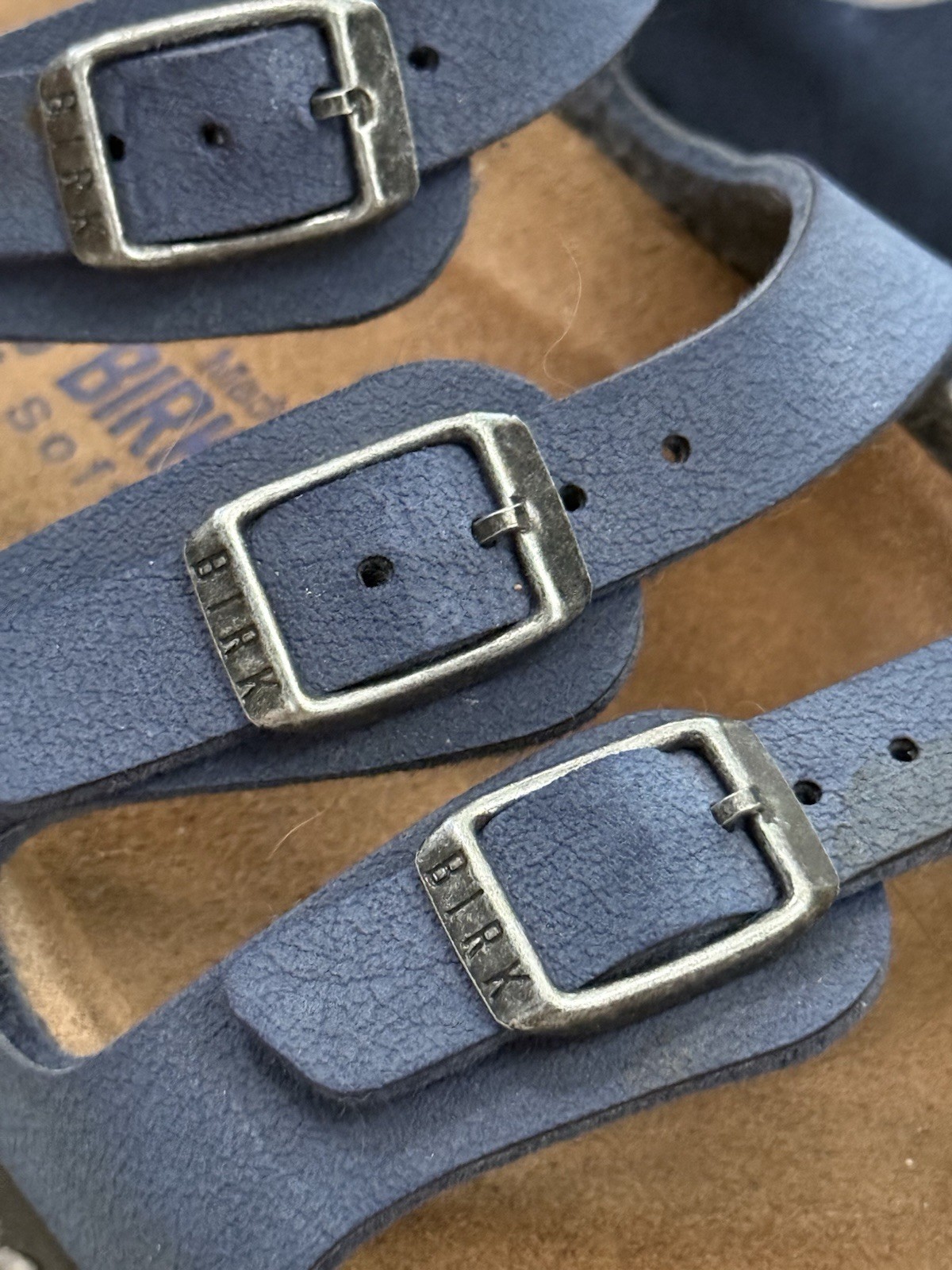 Birkinstock Florida Florida Soft Footbed EU 39 US M 6 W 8 Blue