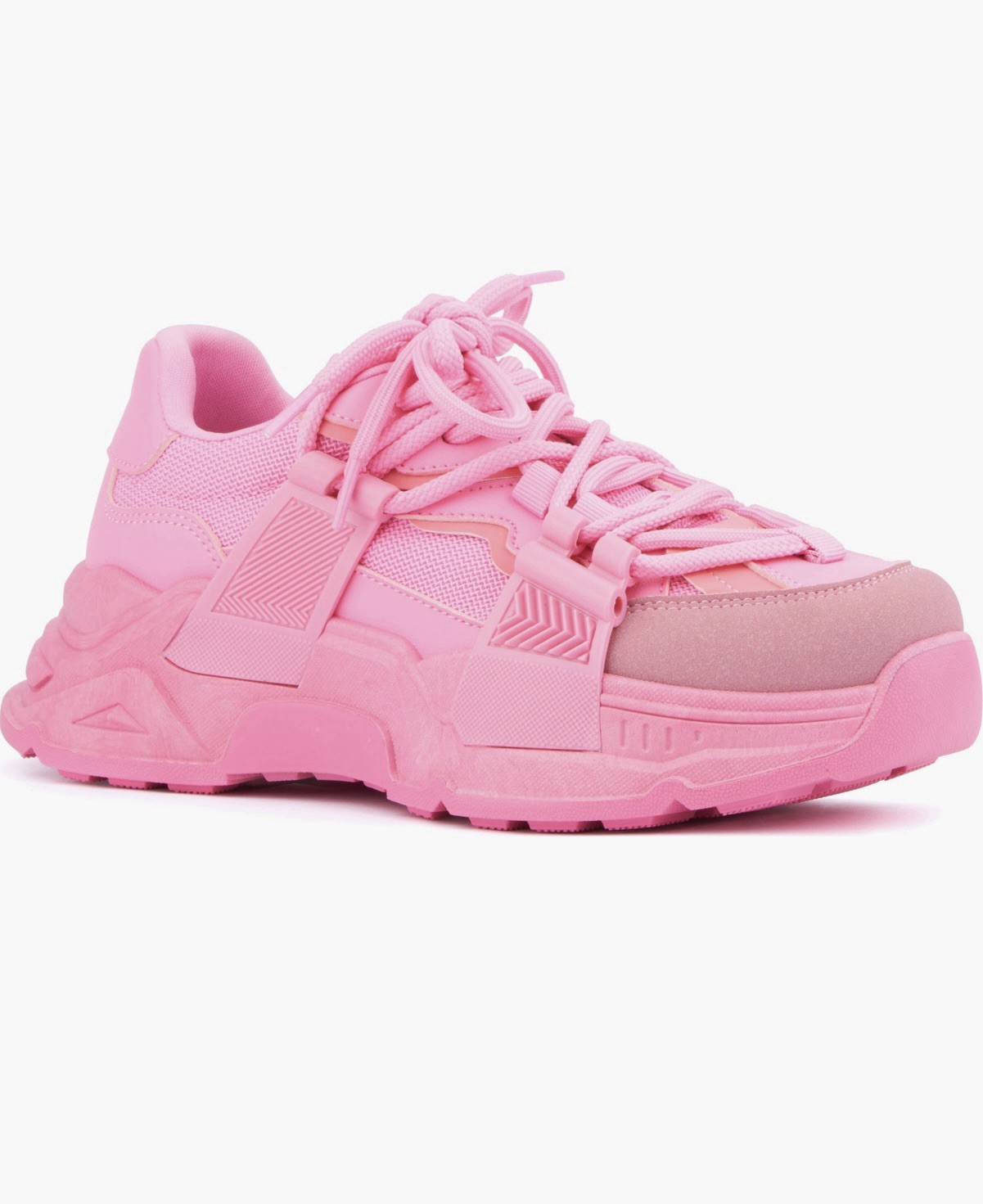 OLIVIA MILLER PINK SNEAKERS SIZE 8 7.5 SPORTS WOMEN SHOES HIGH DESIGNER GIRLS