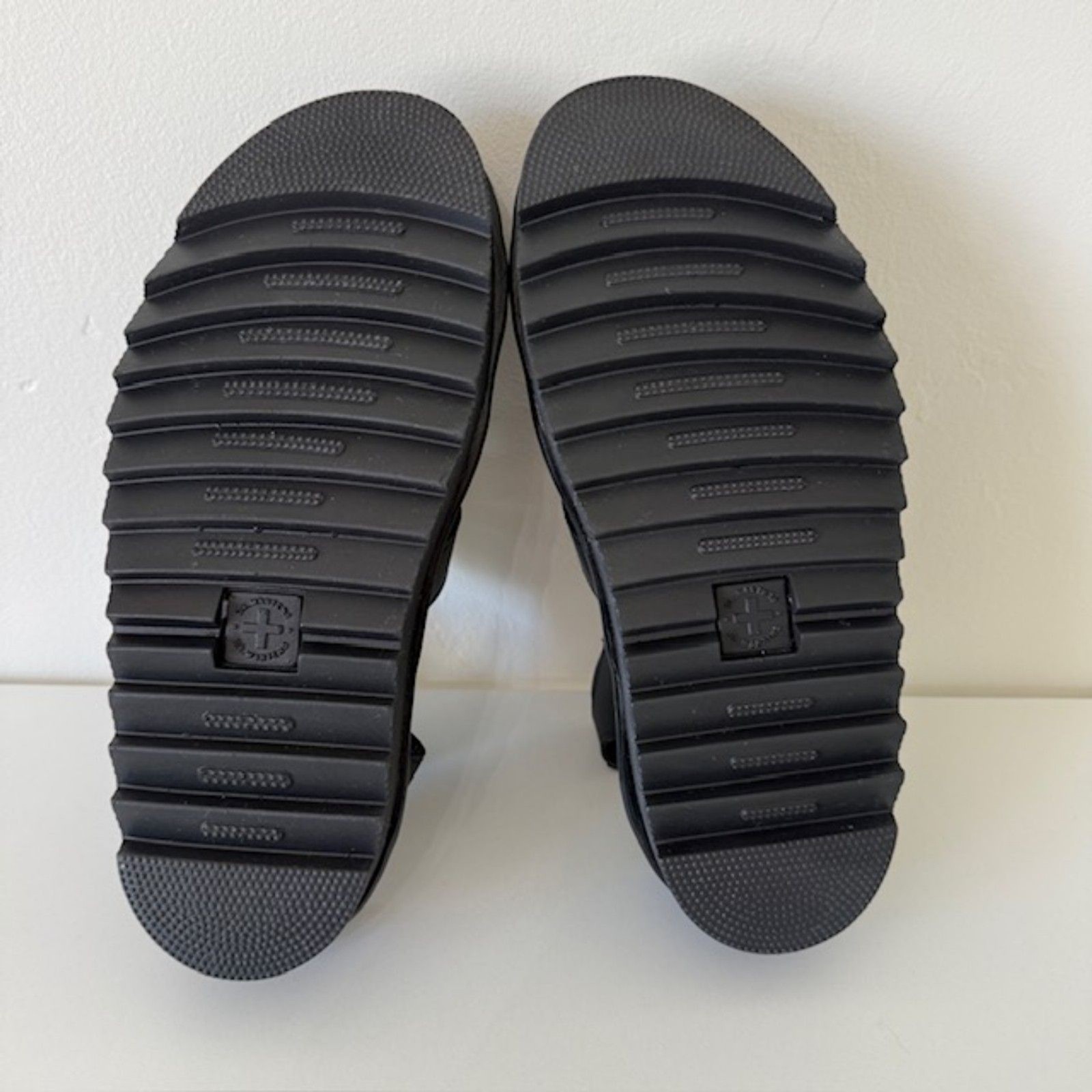 Dr. Martens Blaire Athena Leather Strap Sandals in Black Size 8 Women’s