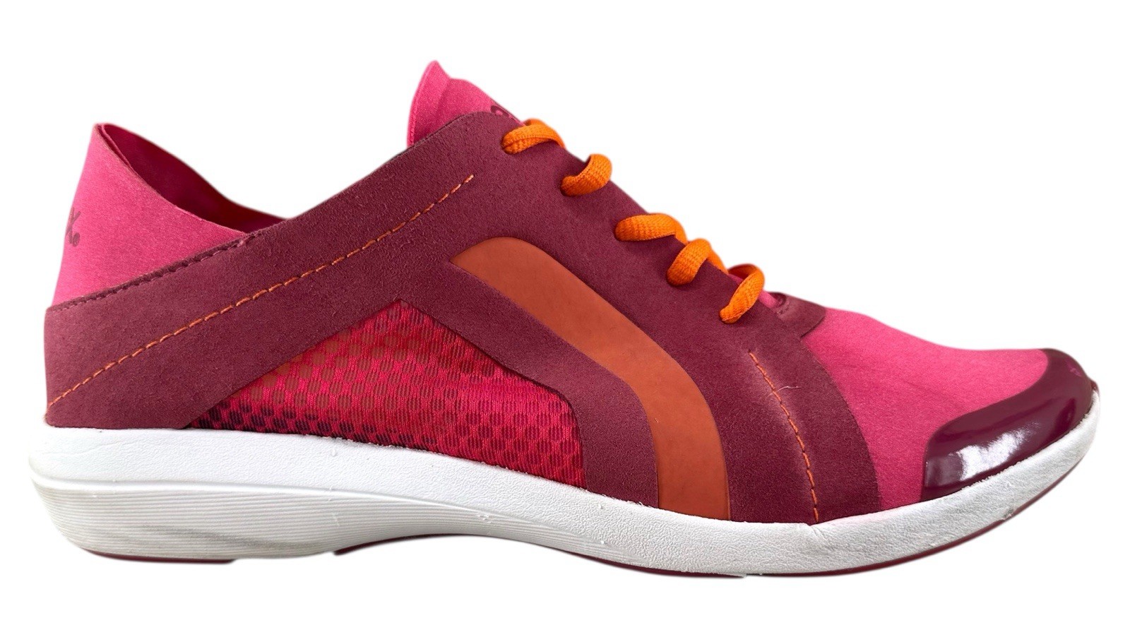 Aetrex Alone Athletic Shoes Pink Orange Running Tennis Sneakers SB508W Size 10