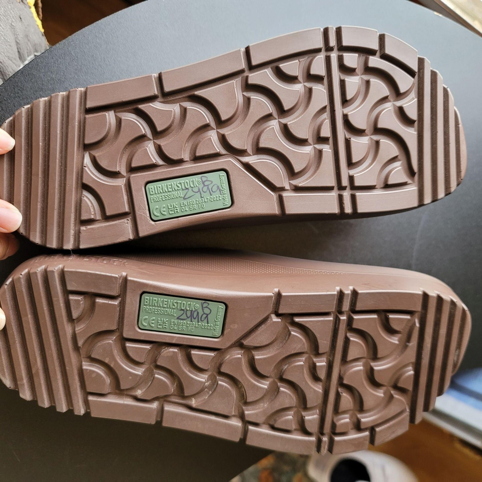 Birkenstock Profi Birki 2.0 PU Clog O4 Mocha Professional-grade Kitchen Medical