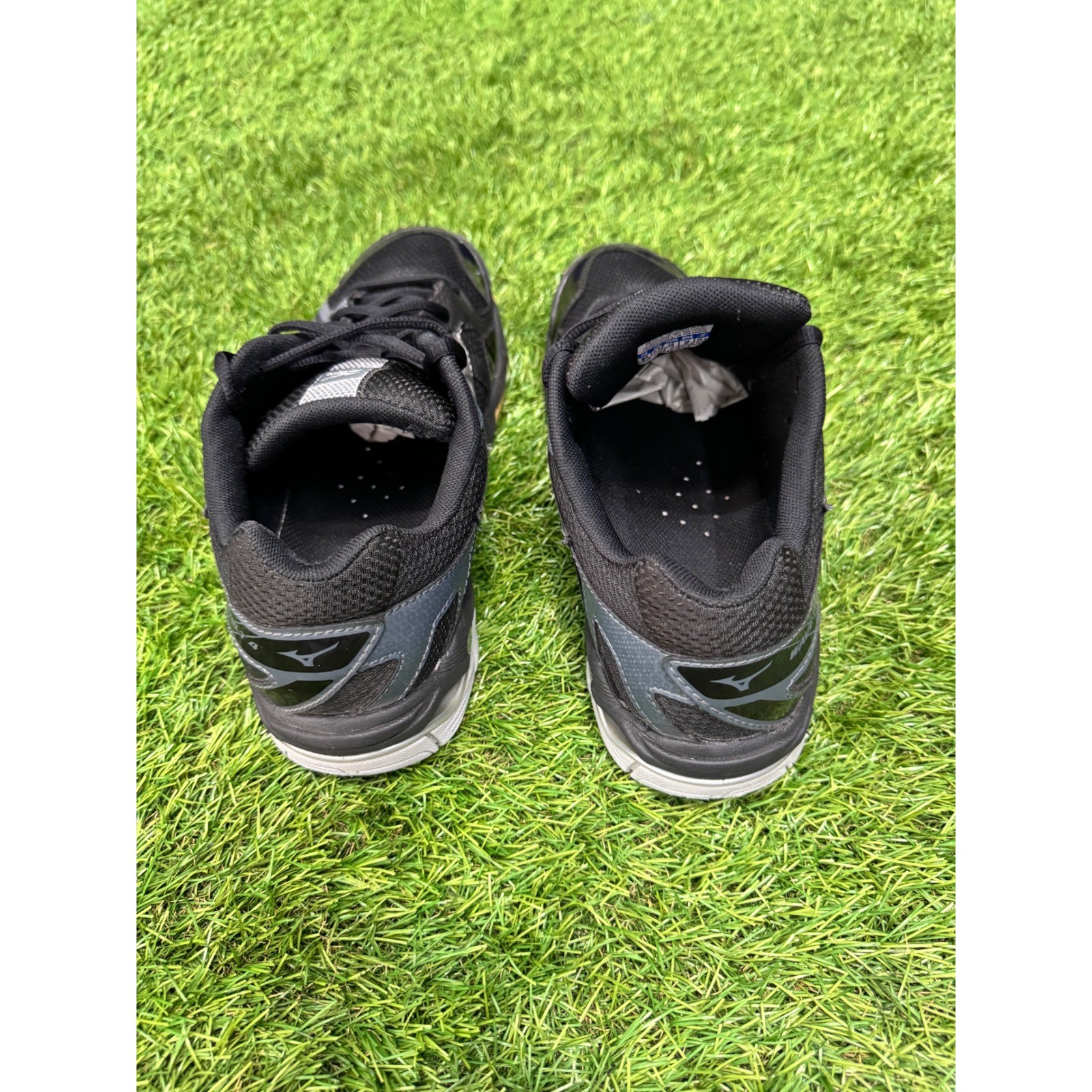 Mizuno Wave Bolt 4 Volleyball Shoes Women Size 9 Black Excellent V1GC156003