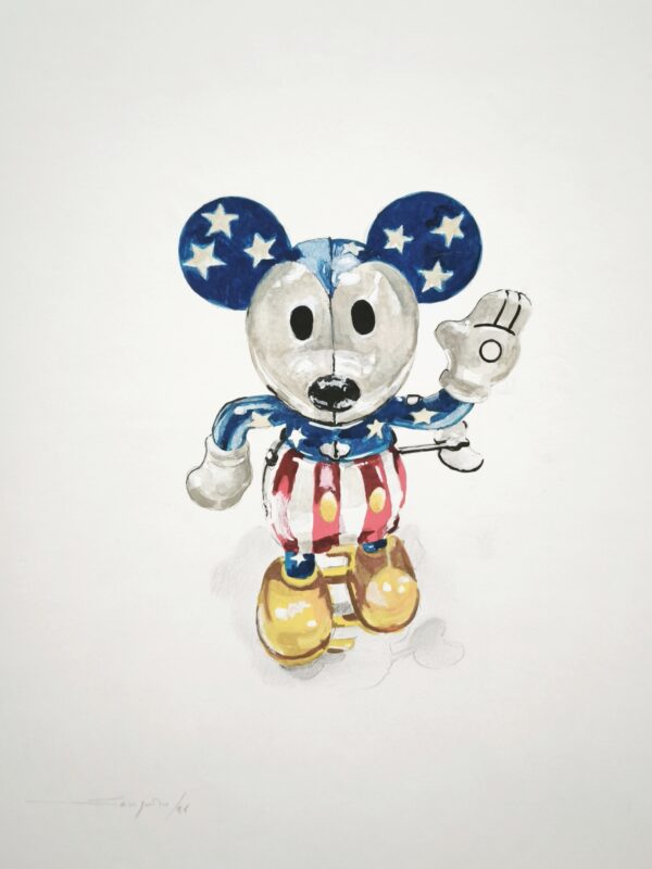 Acrílico Posca American Mickey