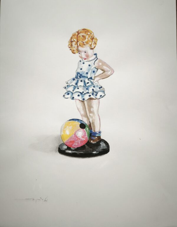 Acrílico Posca Porcelein Doll I
